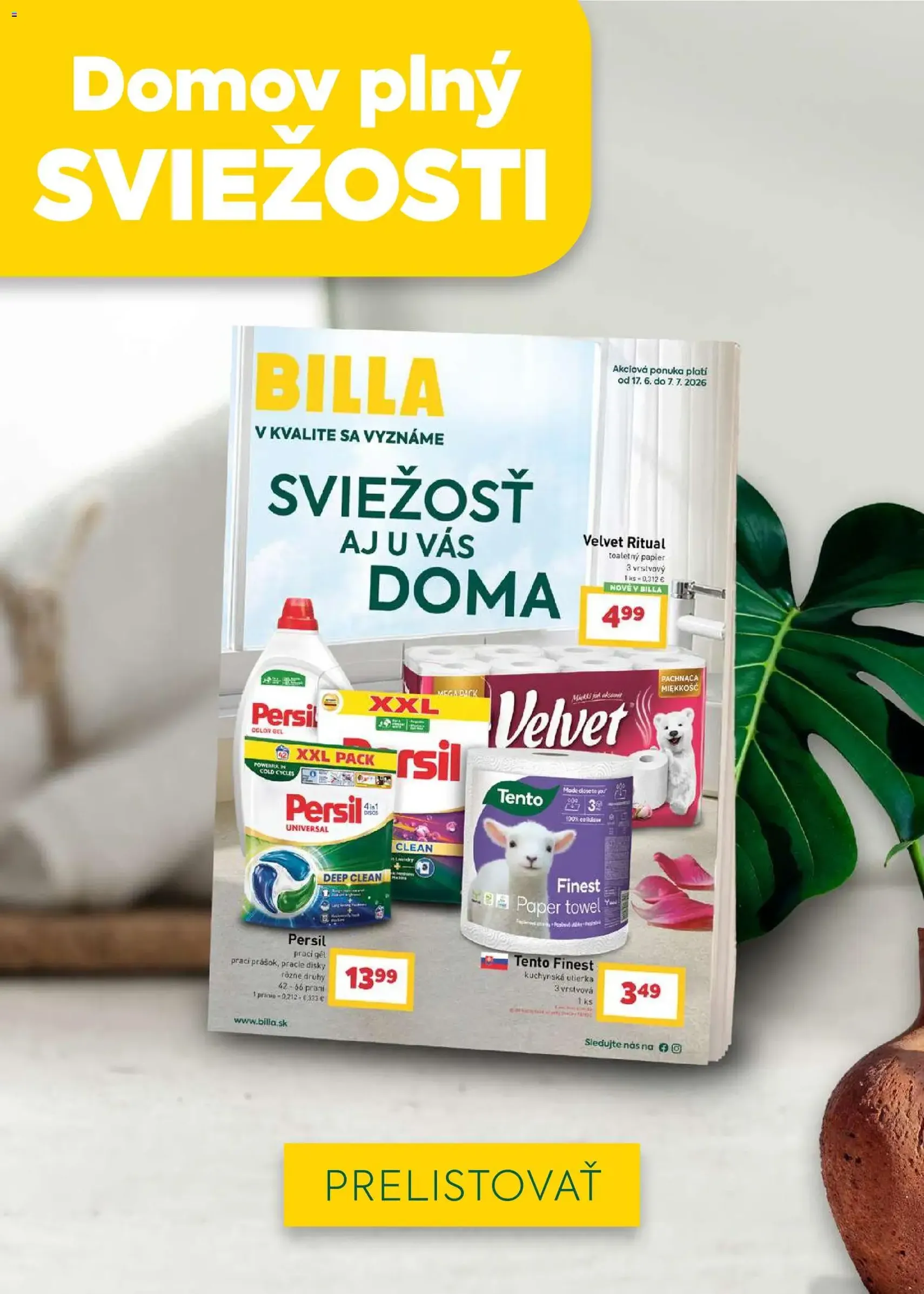 Billa leták - platný leták od 17.06.2026 strana 26 z 28