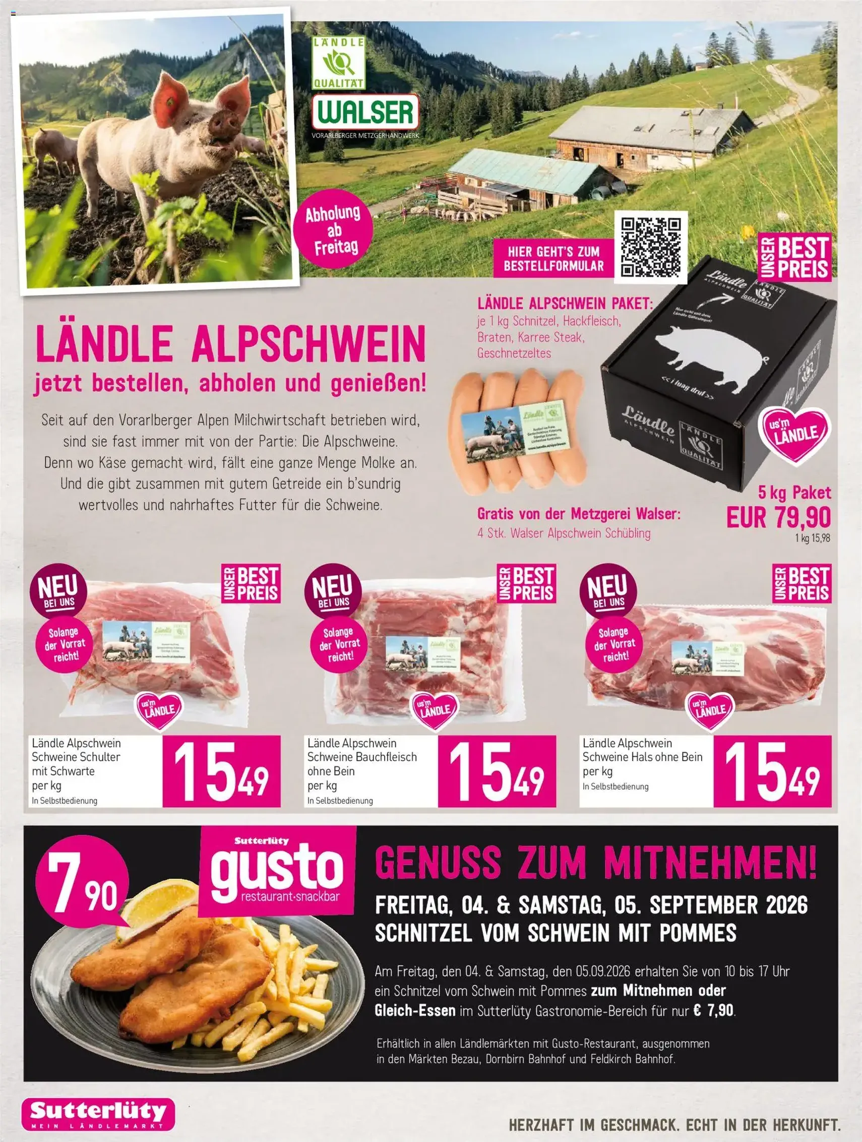 Sutterlüty Flugblatt - Gültiger Prospekt ab 03.09.2026, Seite 6 von insgesamt 16