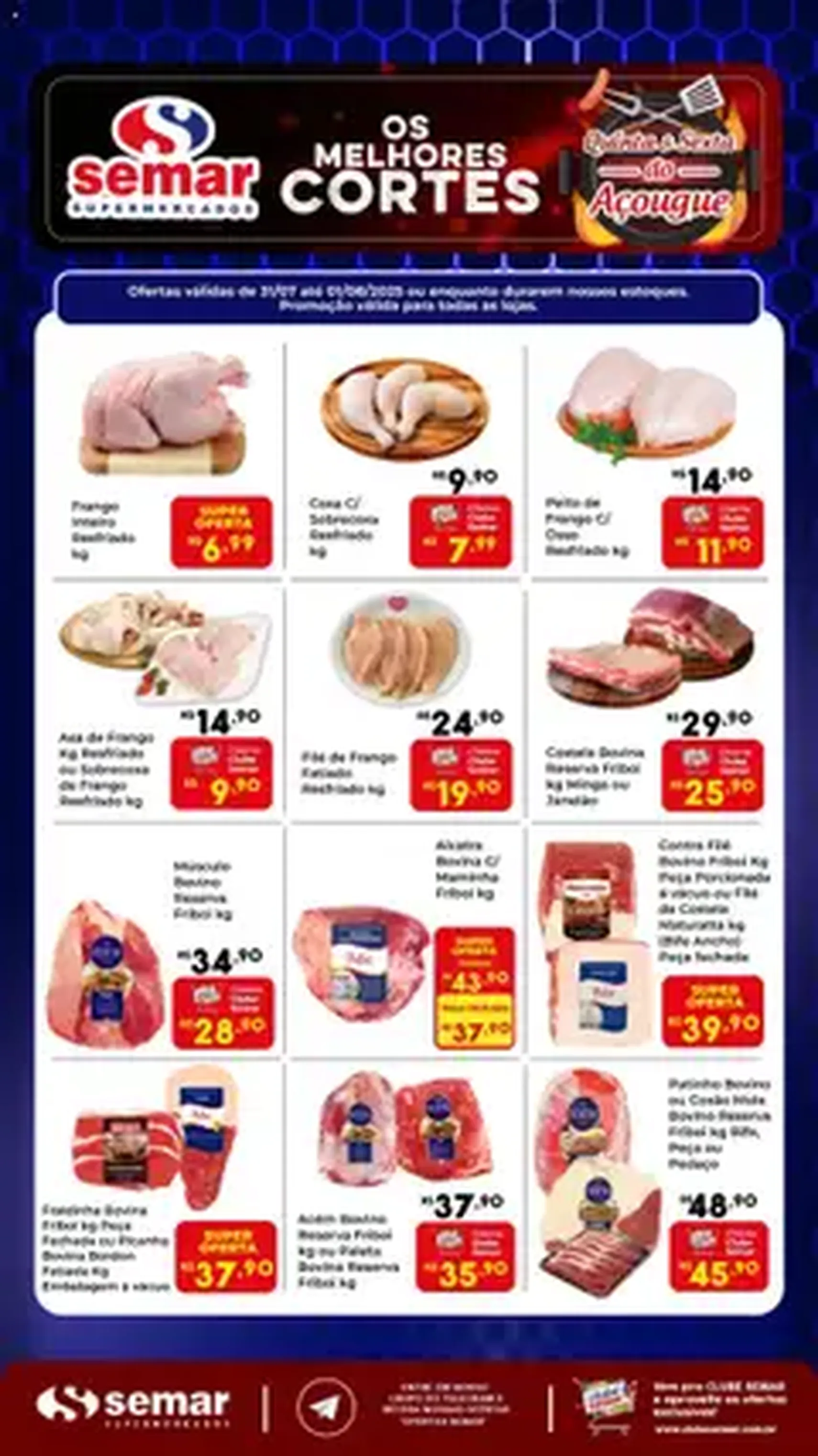 Semar Supermercado - Ofertas da semana - folheto válido a partir de 31/07/2025 página 1 de 1
