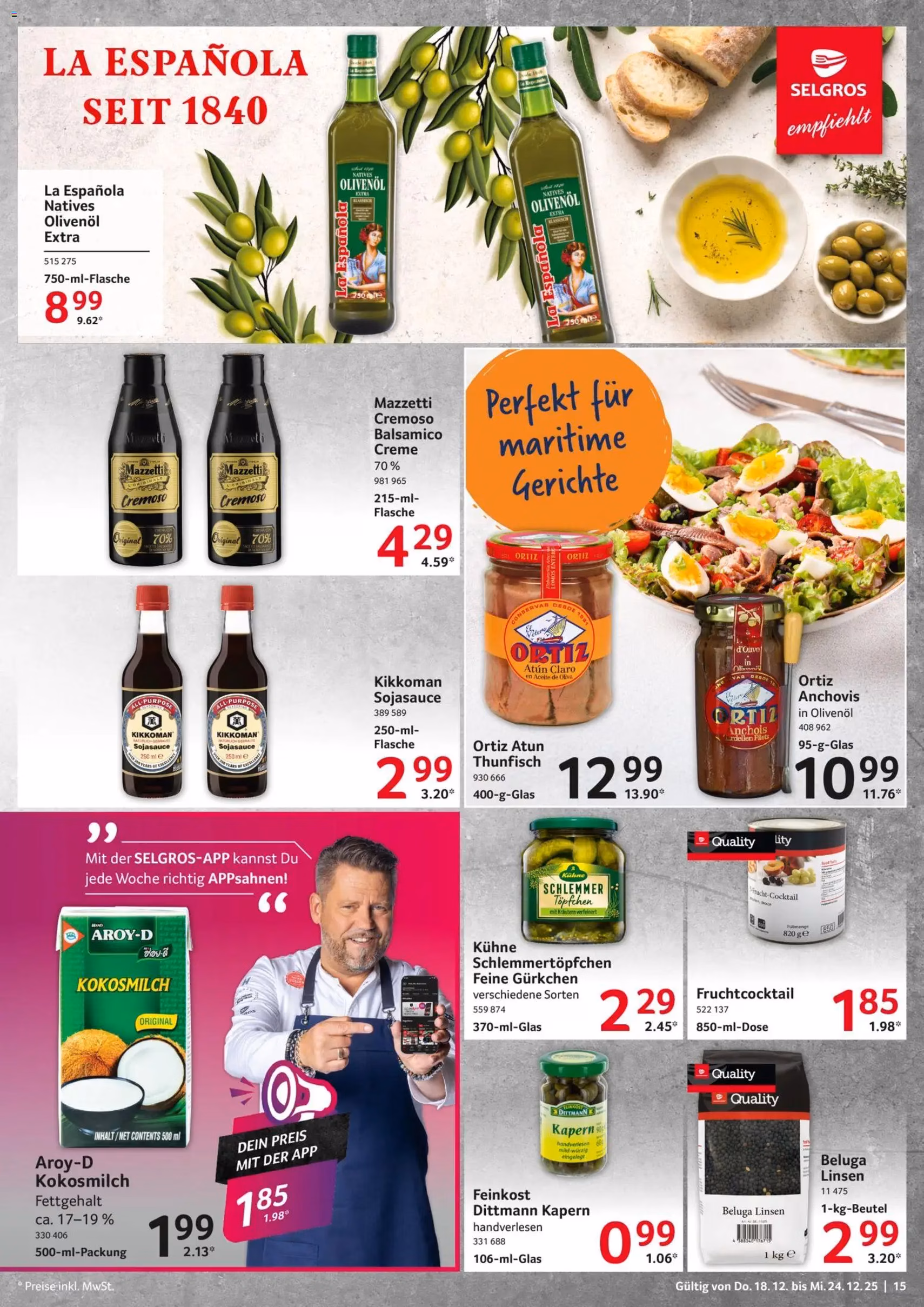 Selgros Prospekt - Gültiger Prospekt ab 18.12.2025, Seite 15 von insgesamt 20