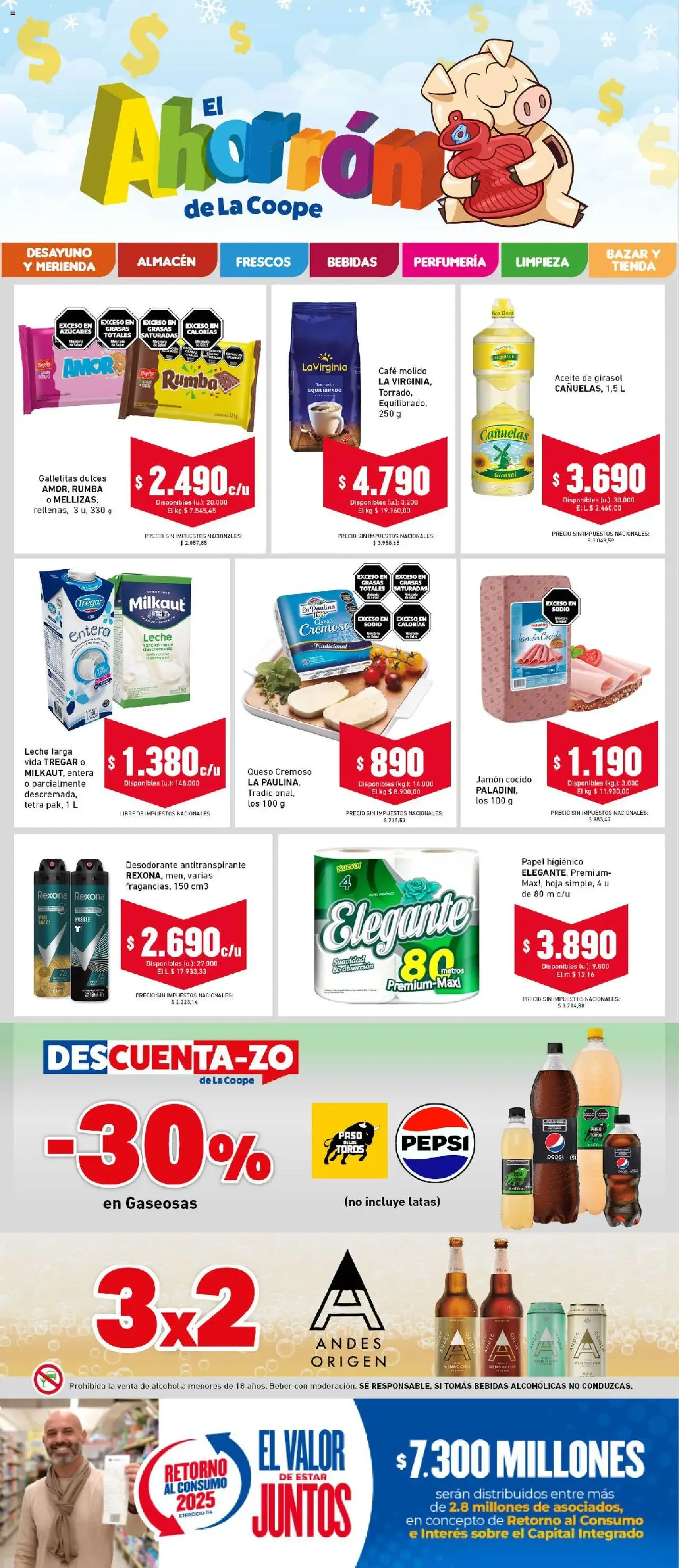 Cooperativa Obrera catálogo - folleto válido desde 31/07/2025 página 1 de 9