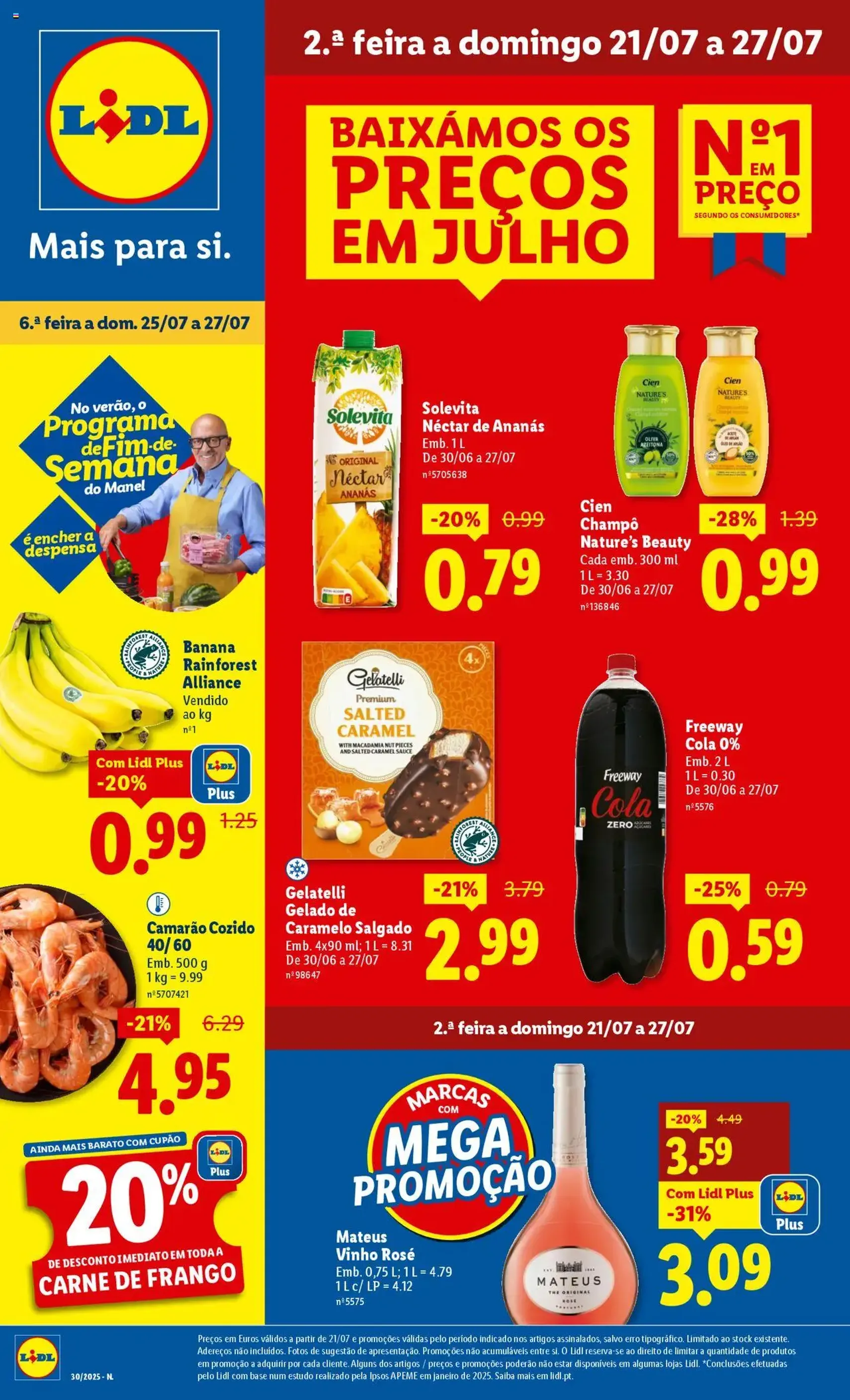 Lidl folheto - folheto válido a partir de 21/07/2025 página 1 de 42 Lidl folheto - folheto válido a partir de 21/07/2025 página 1 de 42