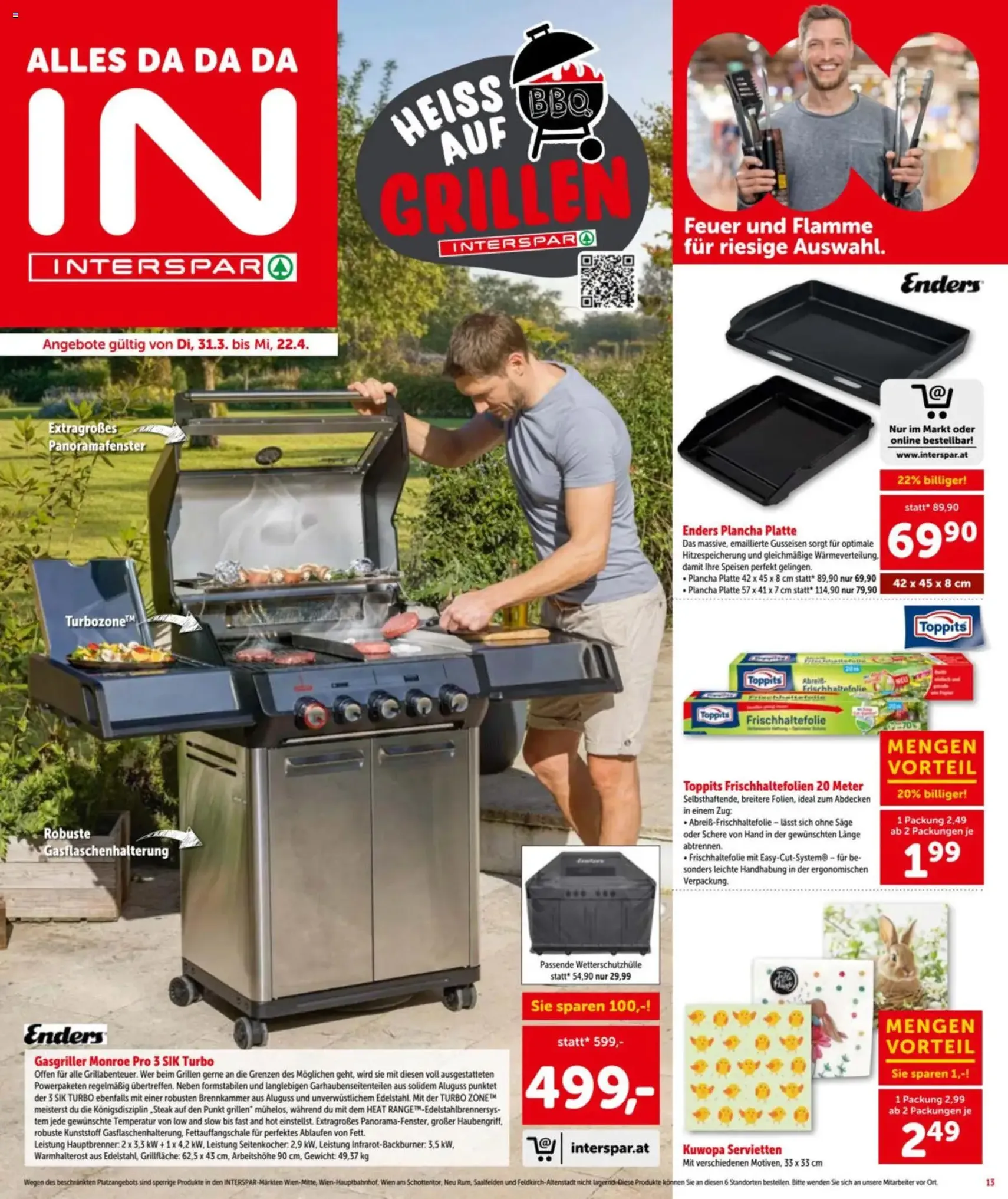 Interspar - Flugblatt - Gültiger Prospekt ab 31.03.2026, Seite 13 von insgesamt 20