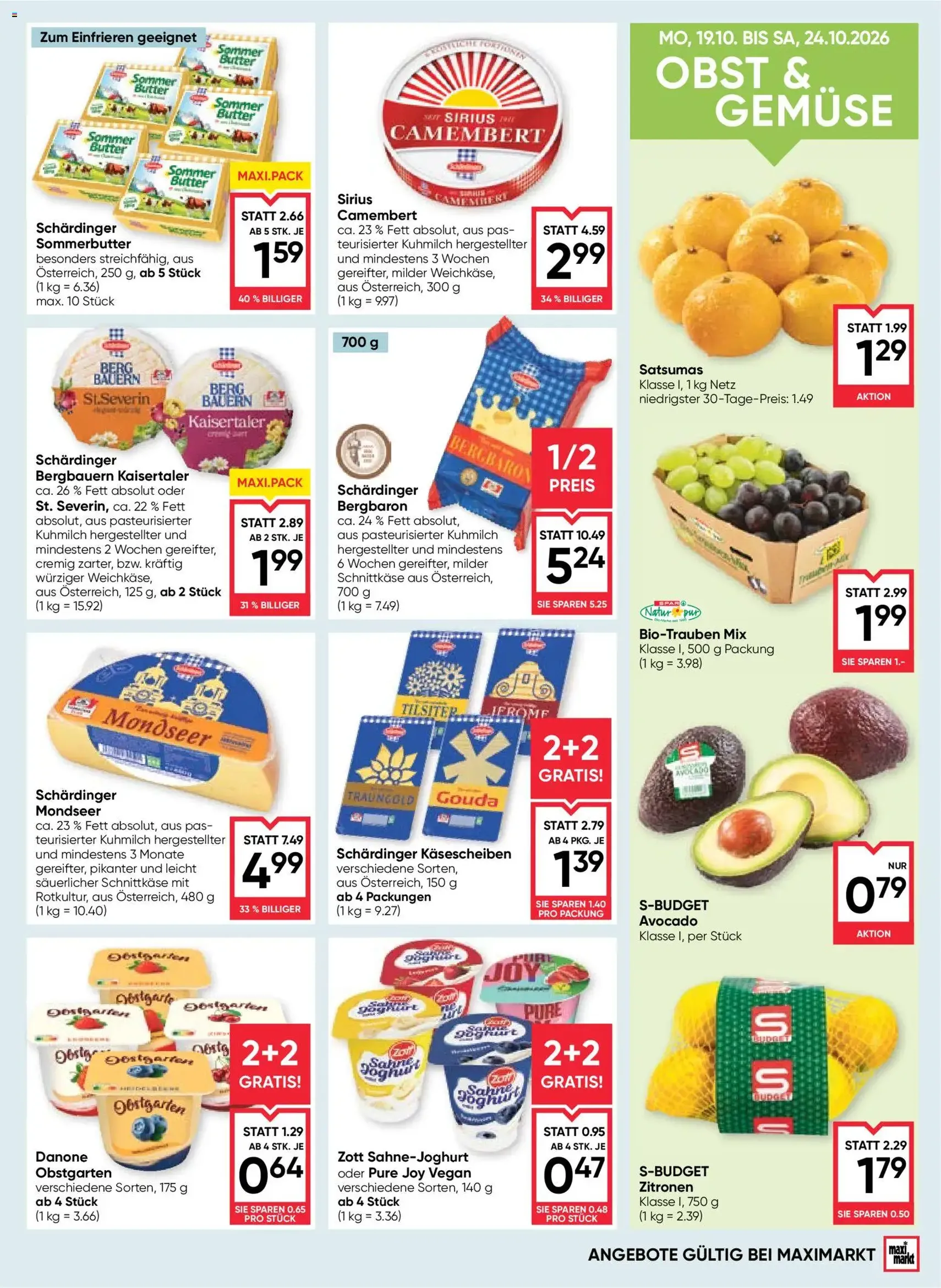 Maximarkt Flugblatt - Gültiger Prospekt ab 22.10.2026, Seite 9 von insgesamt 24