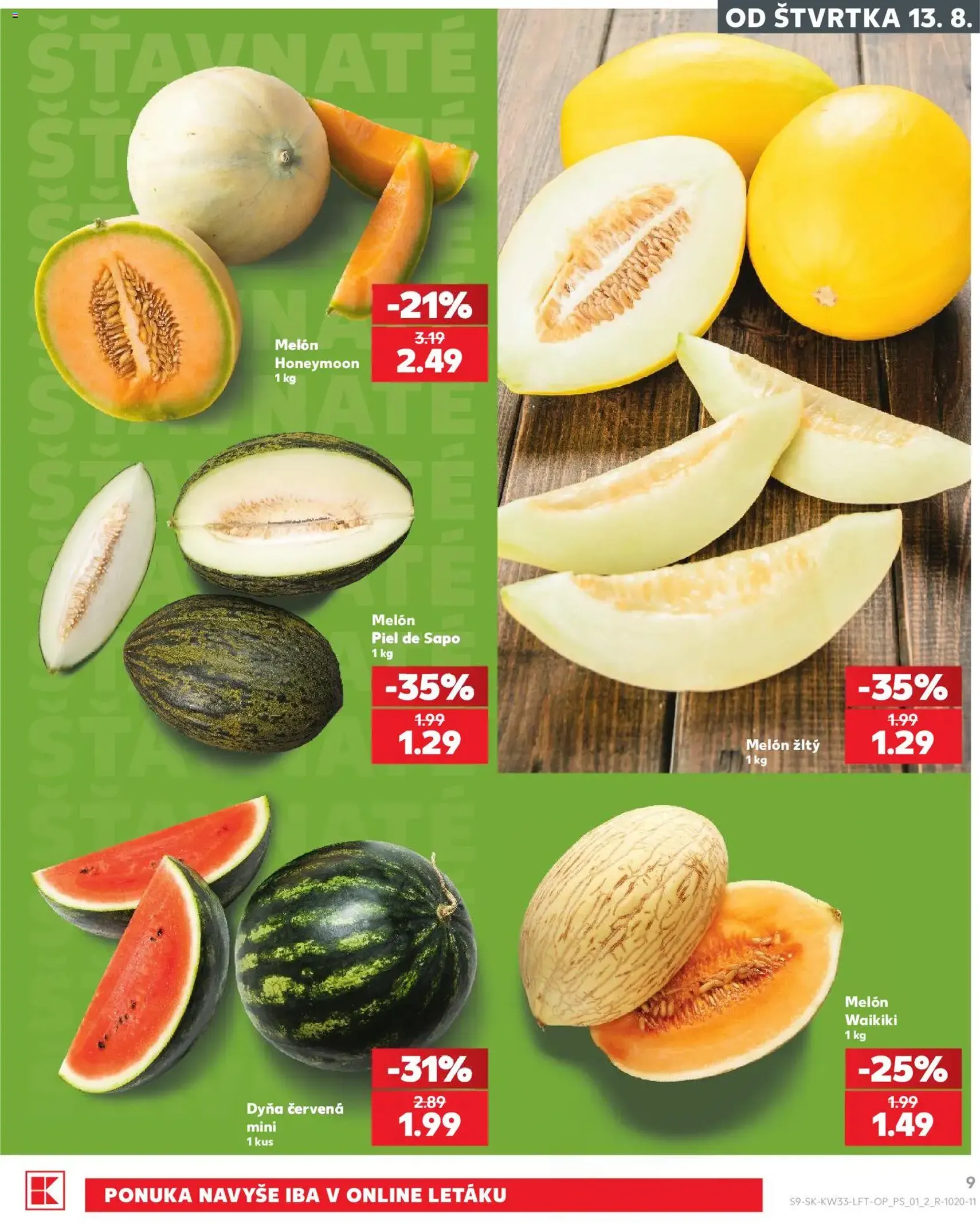 Kaufland leták - platný leták od 13.08.2026 strana 9 z 80