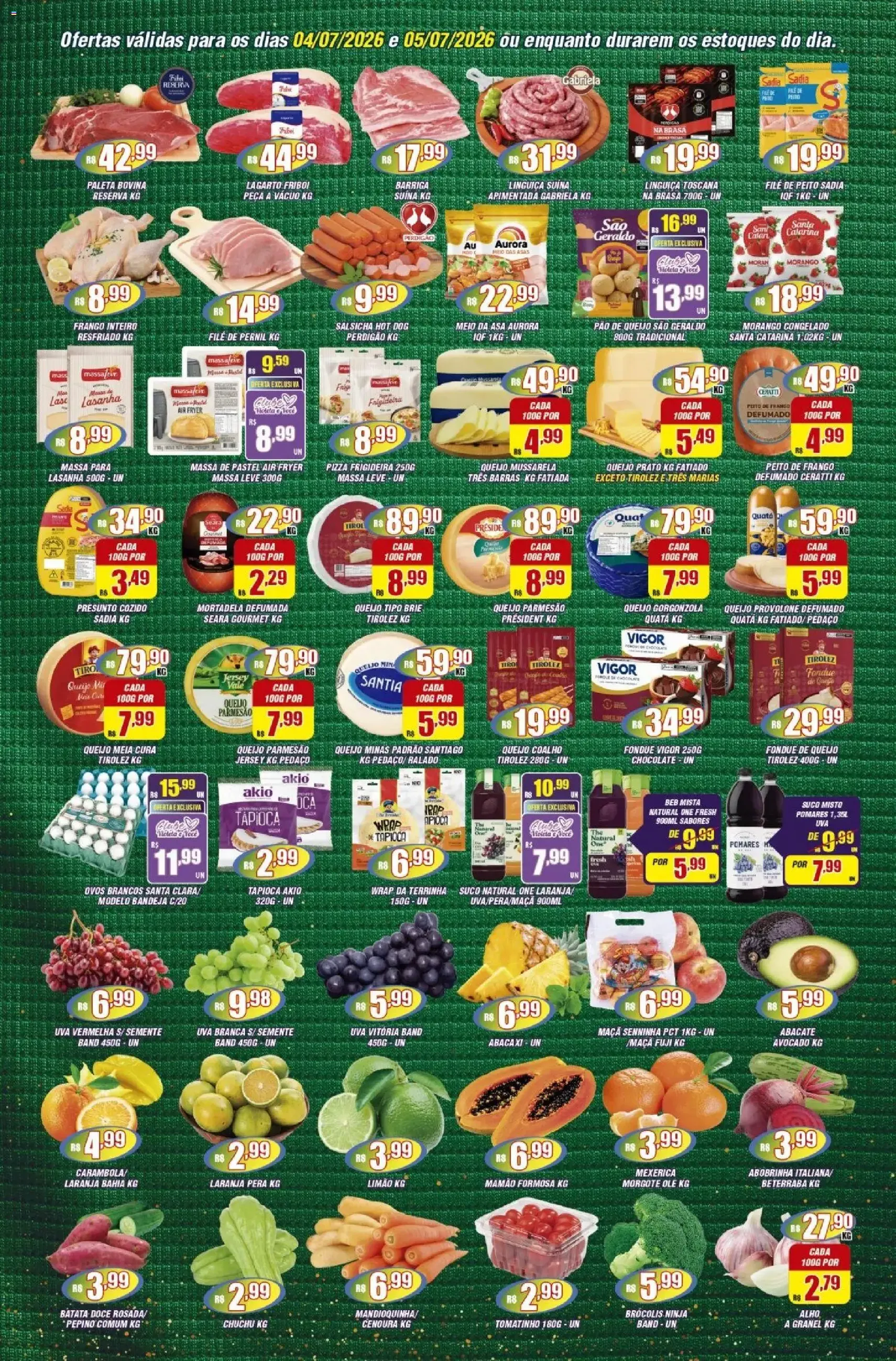 Violeta Supermercados - Ofertas da semana - folheto válido a partir de 04/07/2026 página 2 de 4