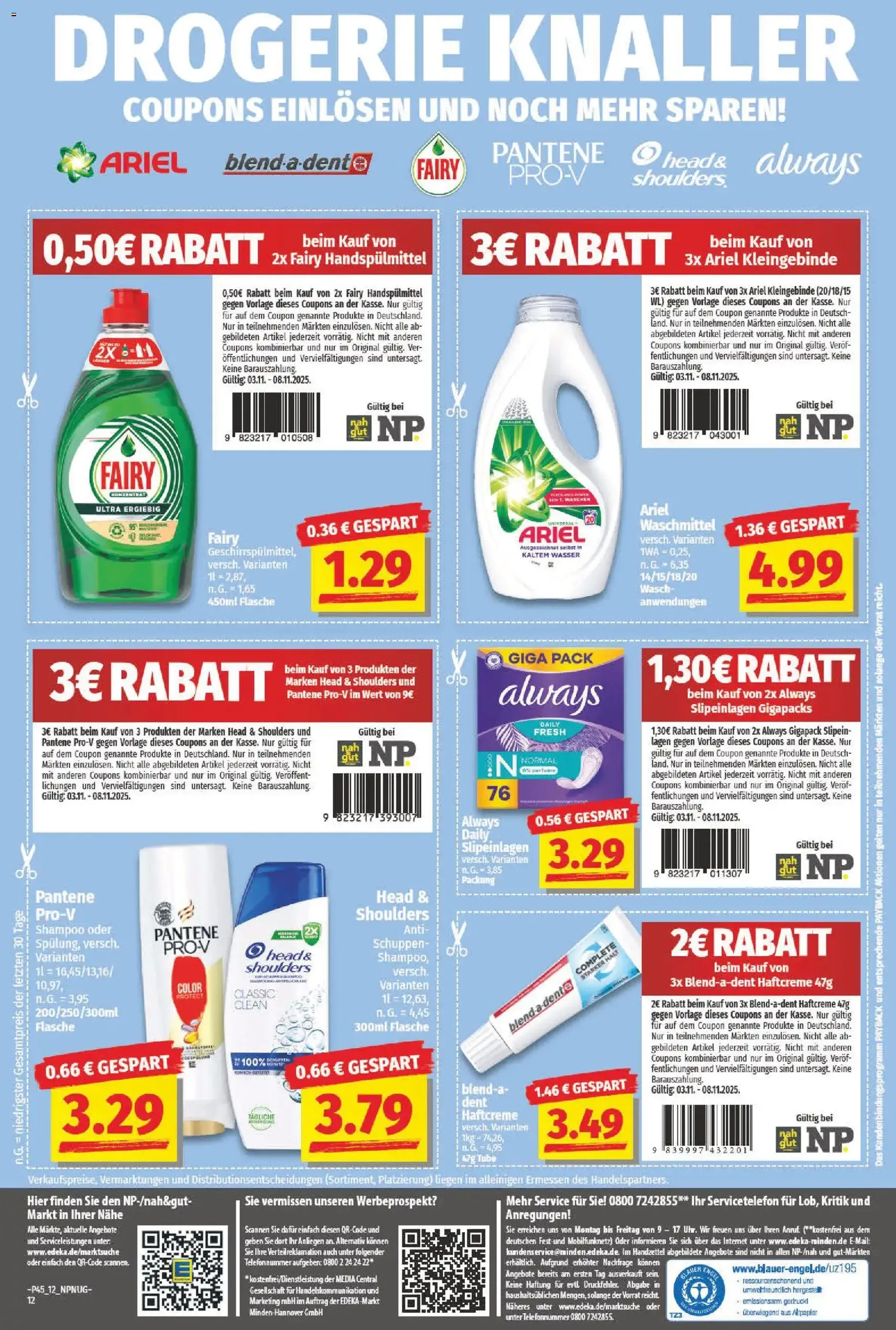 NP Discount Prospekt - Gültiger Prospekt ab 03.11.2025, Seite 12 von insgesamt 14 NP Discount Prospekt - Gültiger Prospekt ab 03.11.2025, Seite 12 von insgesamt 14