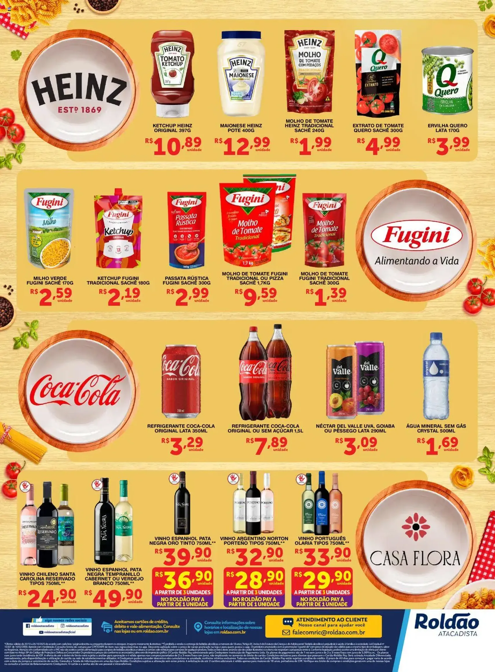 Roldão - Ofertas Festival de Massas - folheto válido a partir de 20/10/2025 página 2 de 2
