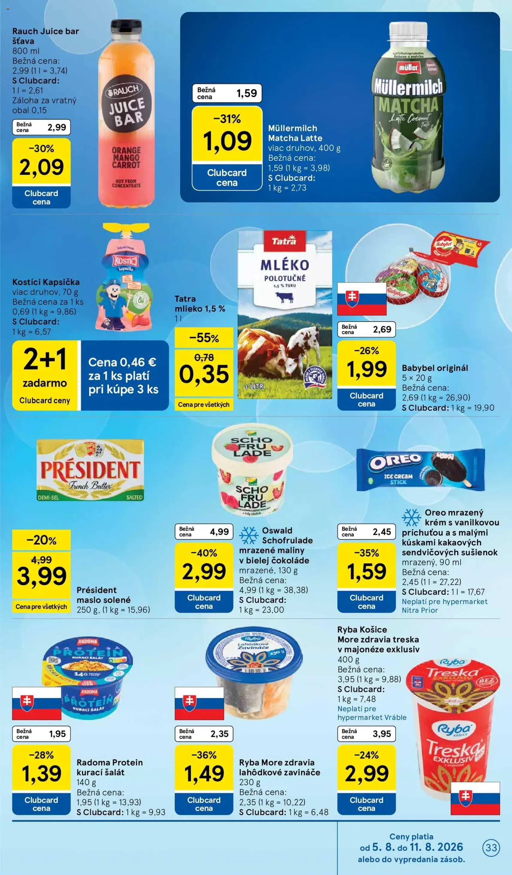 Tesco Hypermarket - leták - platný leták od 05.08.2026 strana 33 z 52