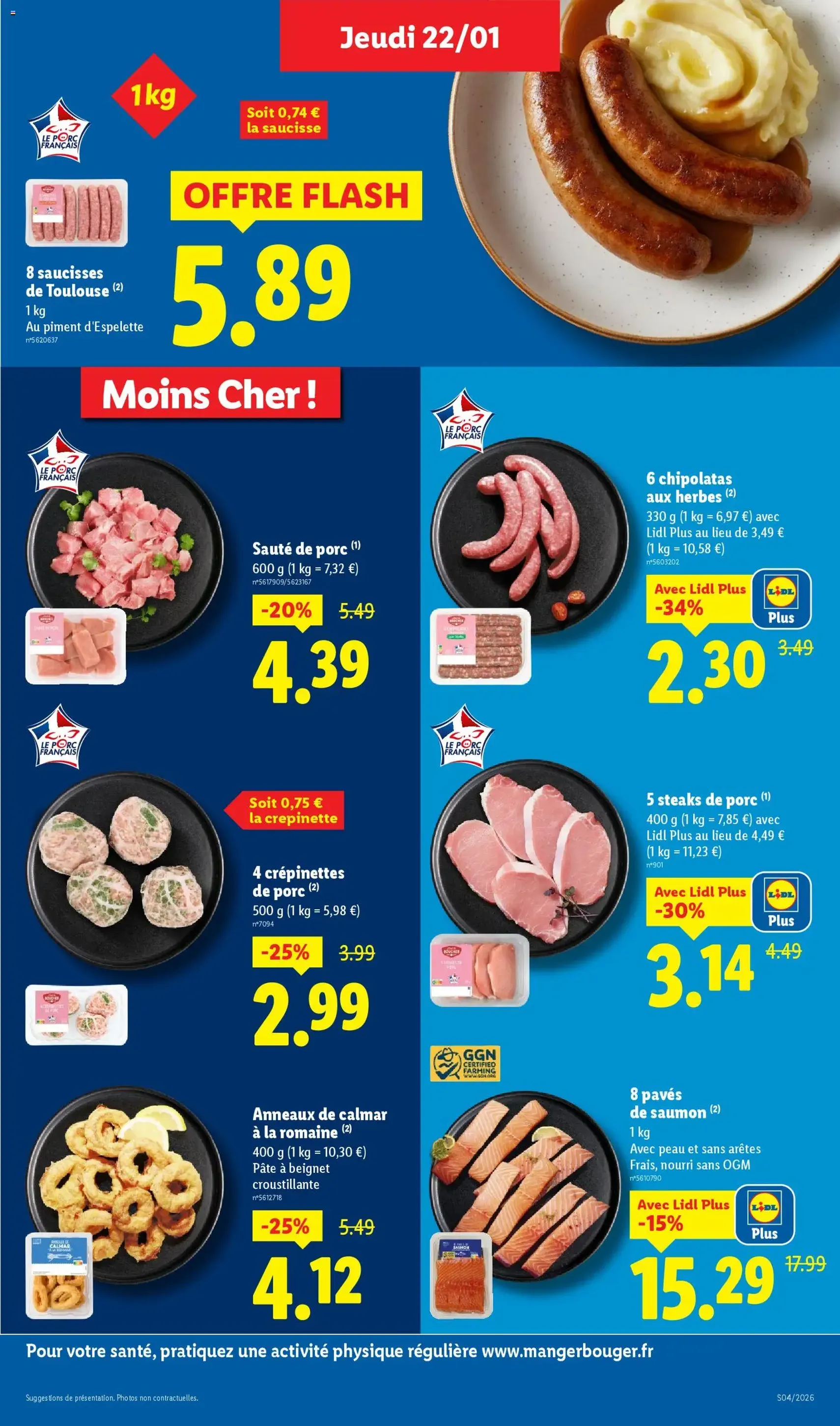 LIDL catalogue semaine 4 - brochure valable à partir du 22/01/2026, page 7 sur 79