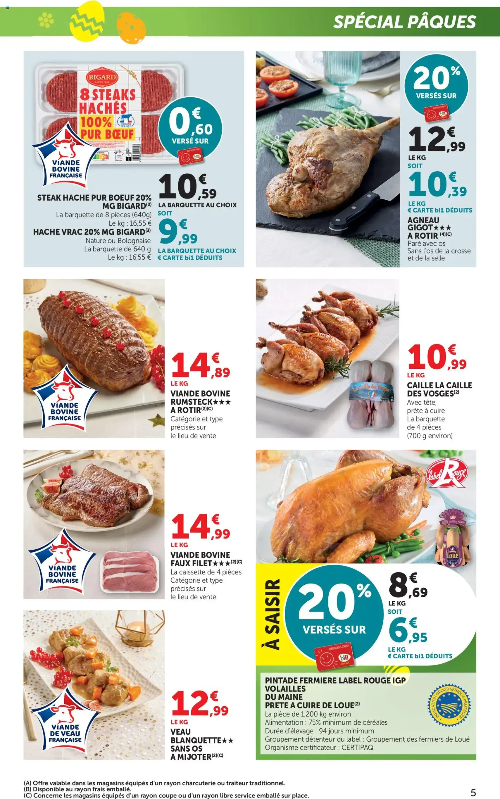 Bi1 catalogue - brochure valable à partir du 31/03/2026, page 5 sur 24