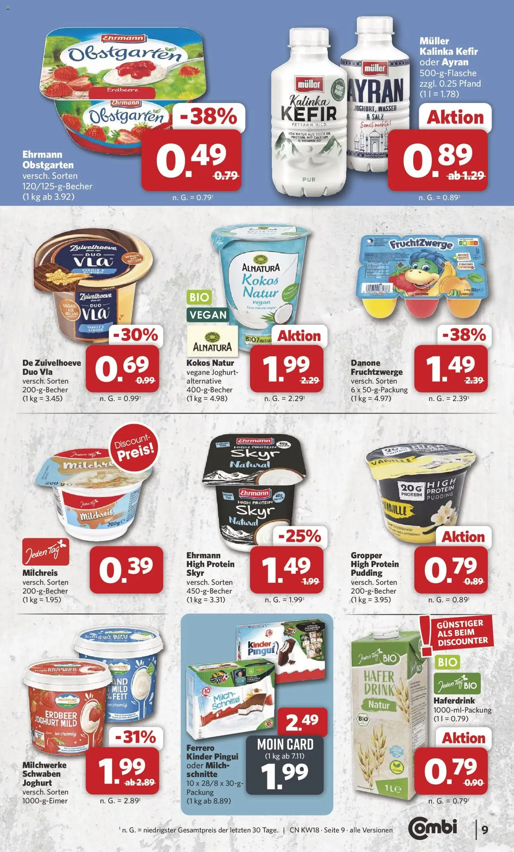 Combi Prospekt - Gültiger Prospekt ab 27.04.2026, Seite 9 von insgesamt 37