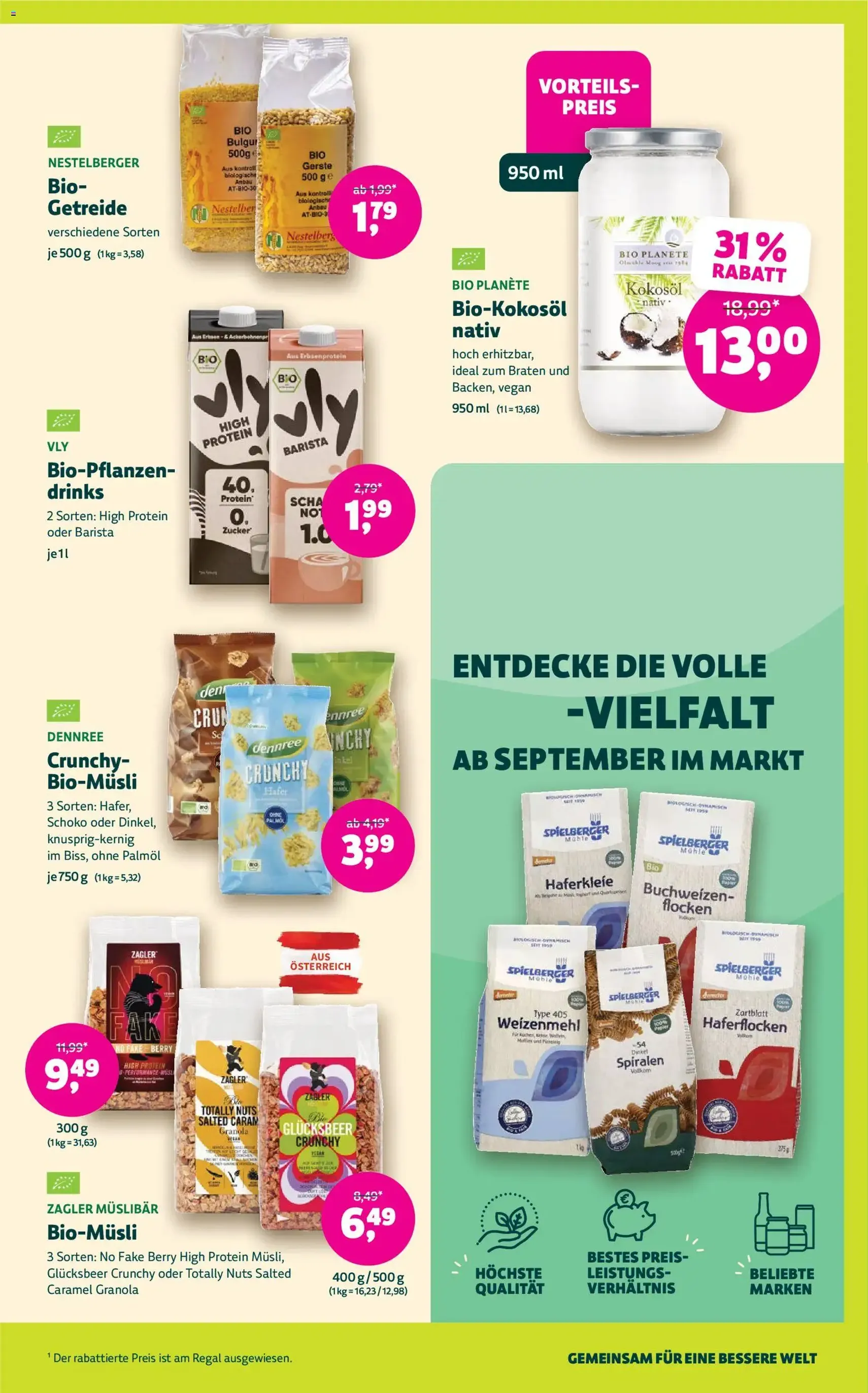 Denns BioMarkt Angebote - Gültiger Prospekt ab 09.09.2026, Seite 11 von insgesamt 14