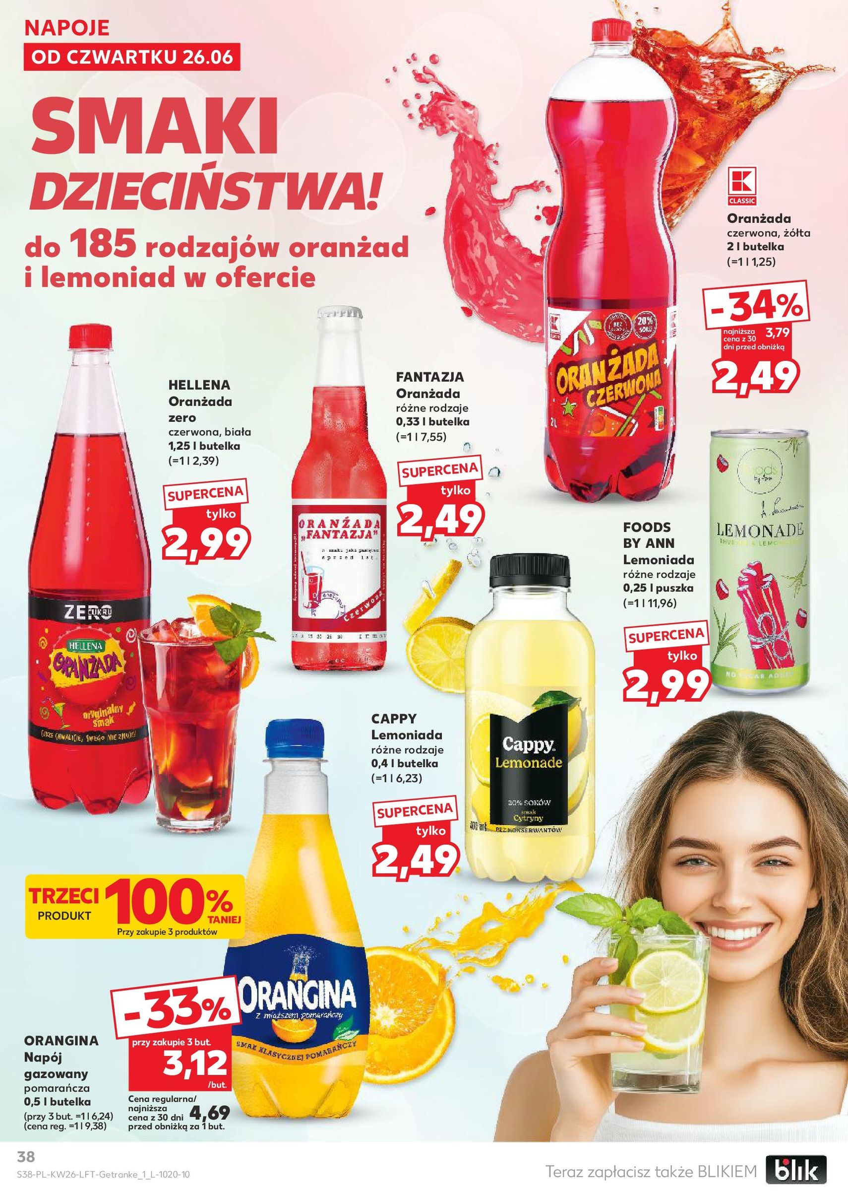 Kaufland gazetka - ważny gazetka od 26.06.2025 strona 38 z 51 Kaufland gazetka - ważny gazetka od 26.06.2025 strona 38 z 51