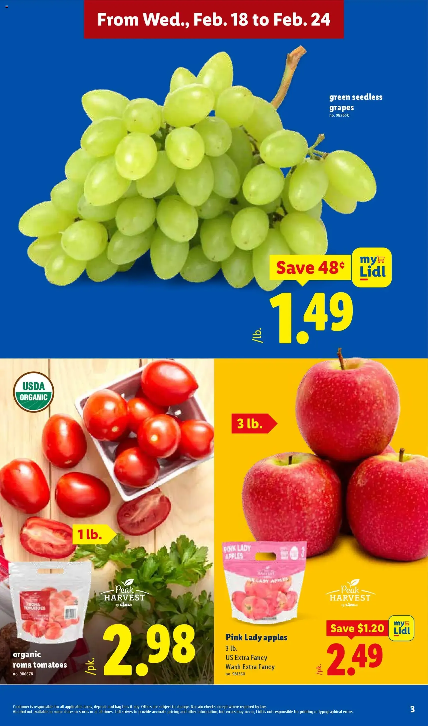 Lidl Weekly Ad - valid flyer from 02/18/2026, page 3 of 32