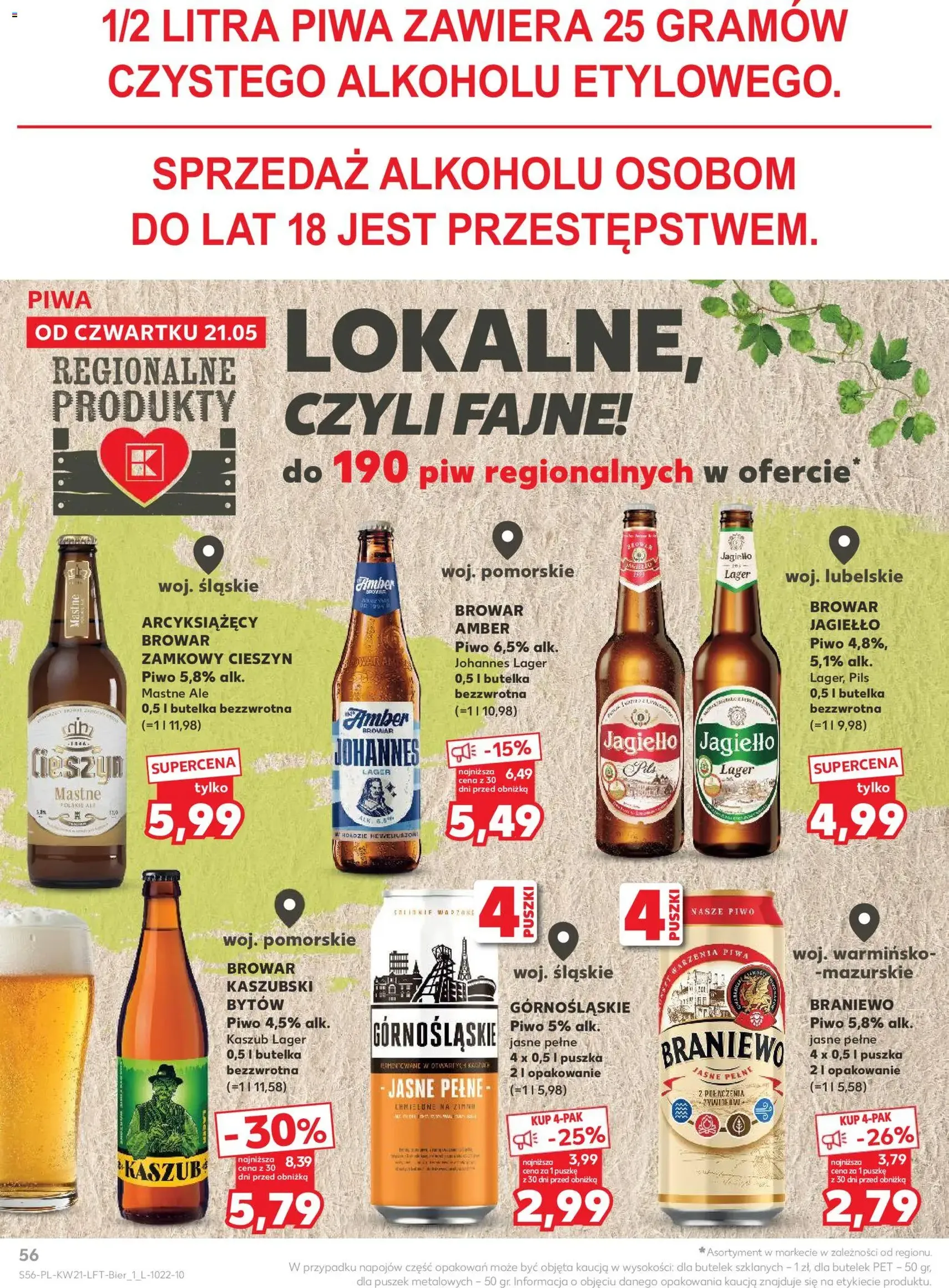 Kaufland gazetka - ważny gazetka od 21.05.2026 strona 56 z 72