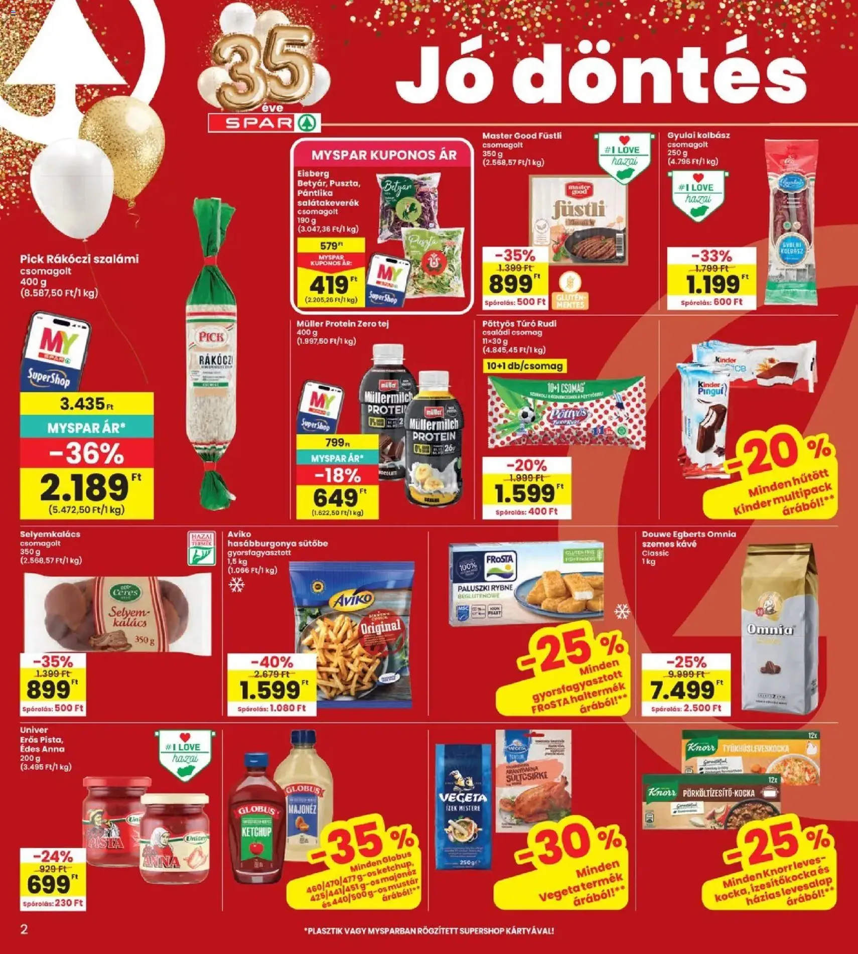 Interspar akciós újság - 2026.05.14. érvényes szórólap 2 oldal 19 oldalból