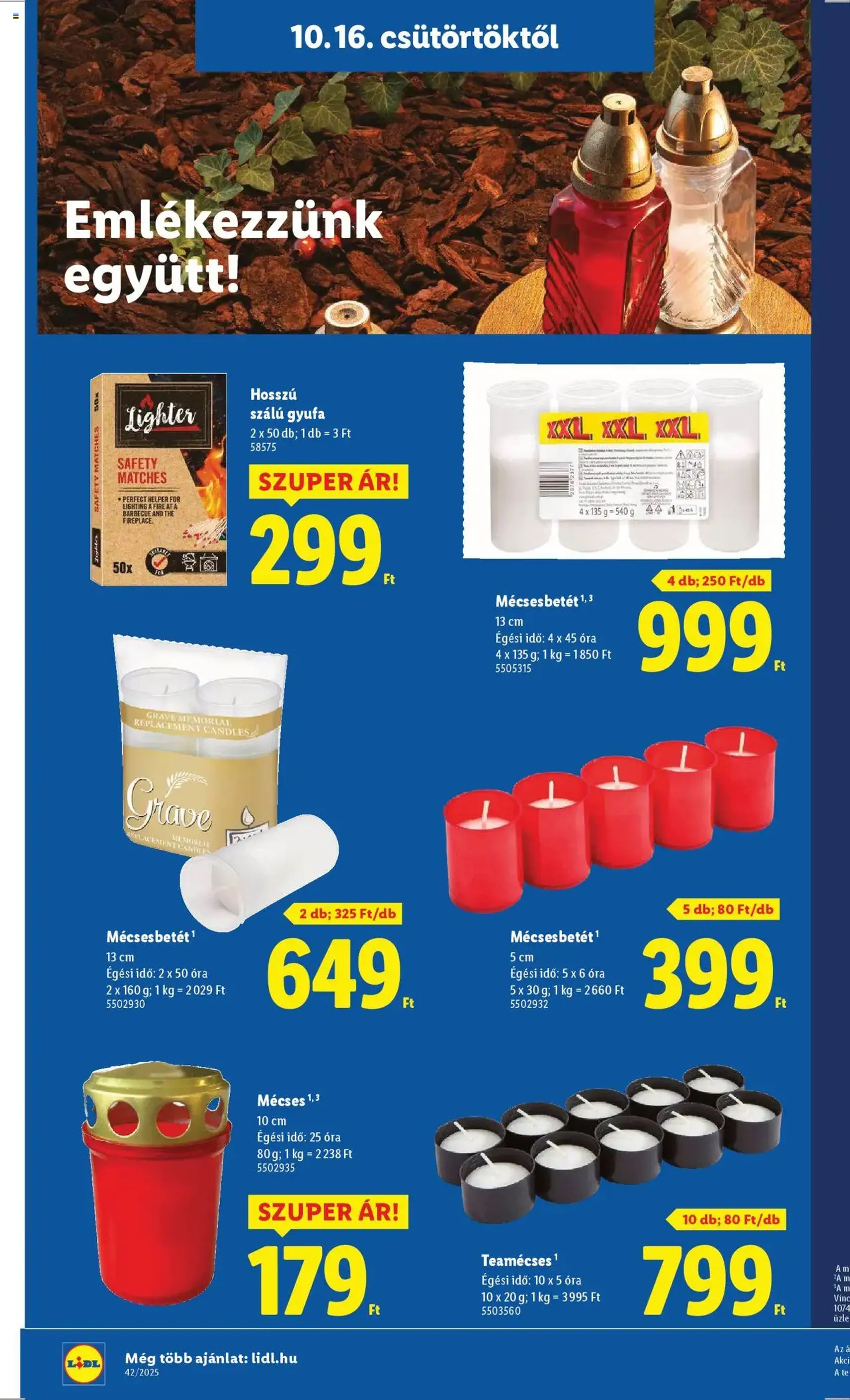 Lidl Akciós újság - 2025.10.16. érvényes szórólap 14 oldal 68 oldalból Lidl Akciós újság - 2025.10.16. érvényes szórólap 14 oldal 68 oldalból
