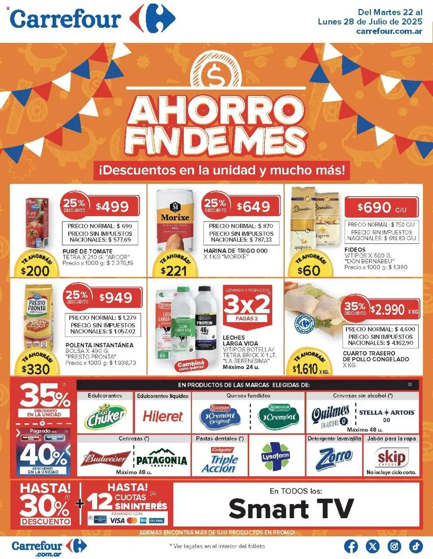 Carrefour ofertas - folleto válido desde 22/07/2025 página 1 de 33 Carrefour ofertas - folleto válido desde 22/07/2025 página 1 de 33