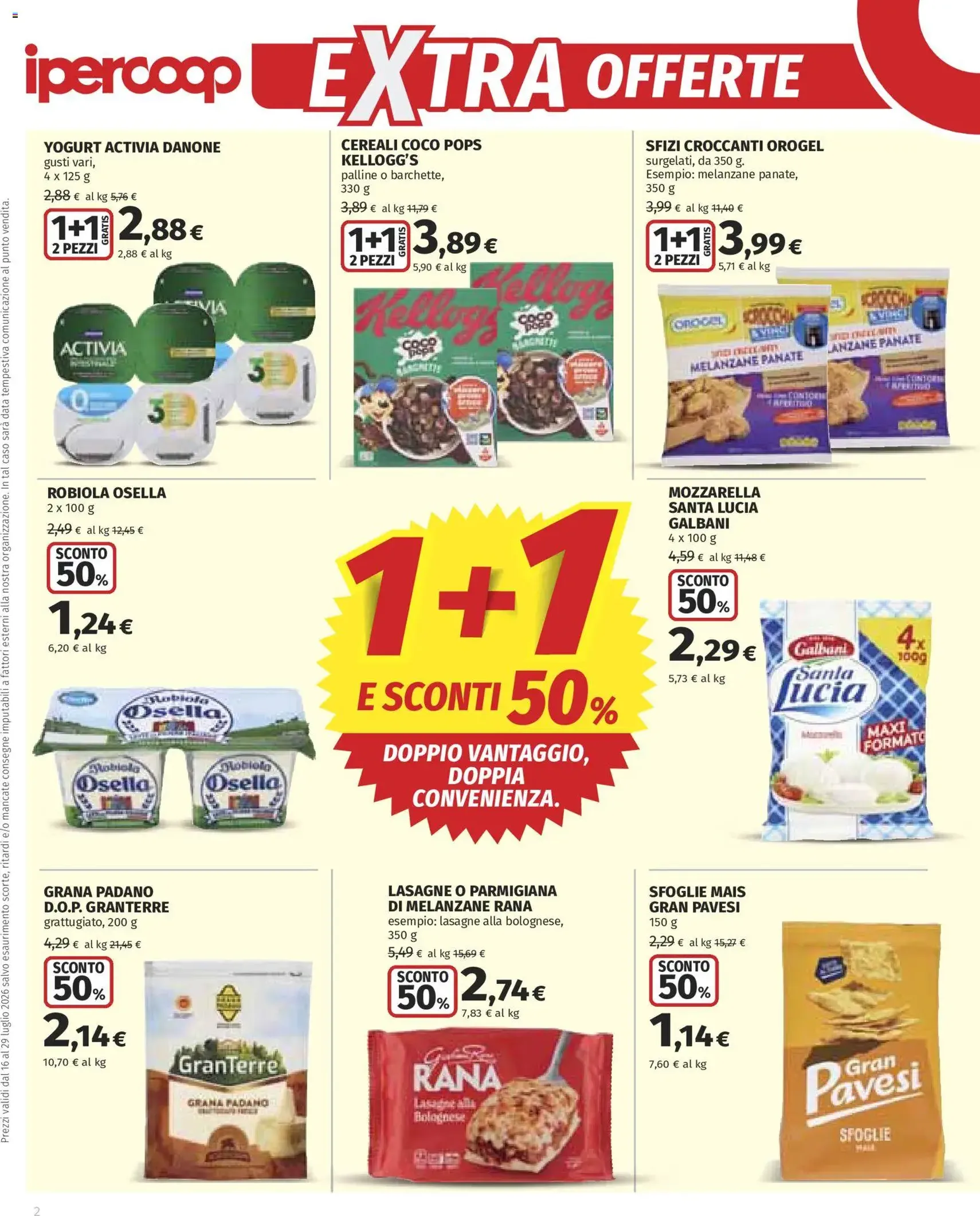 Ipercoop volantino - volantino valido dal 16/07/2026 pagina 2 di 50