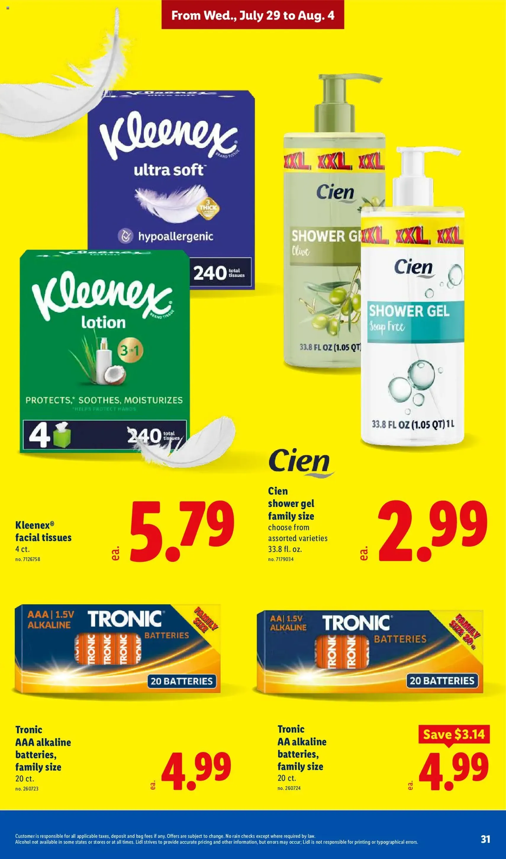 Lidl Weekly Ad - valid flyer from 07/29/2026, page 31 of 48
