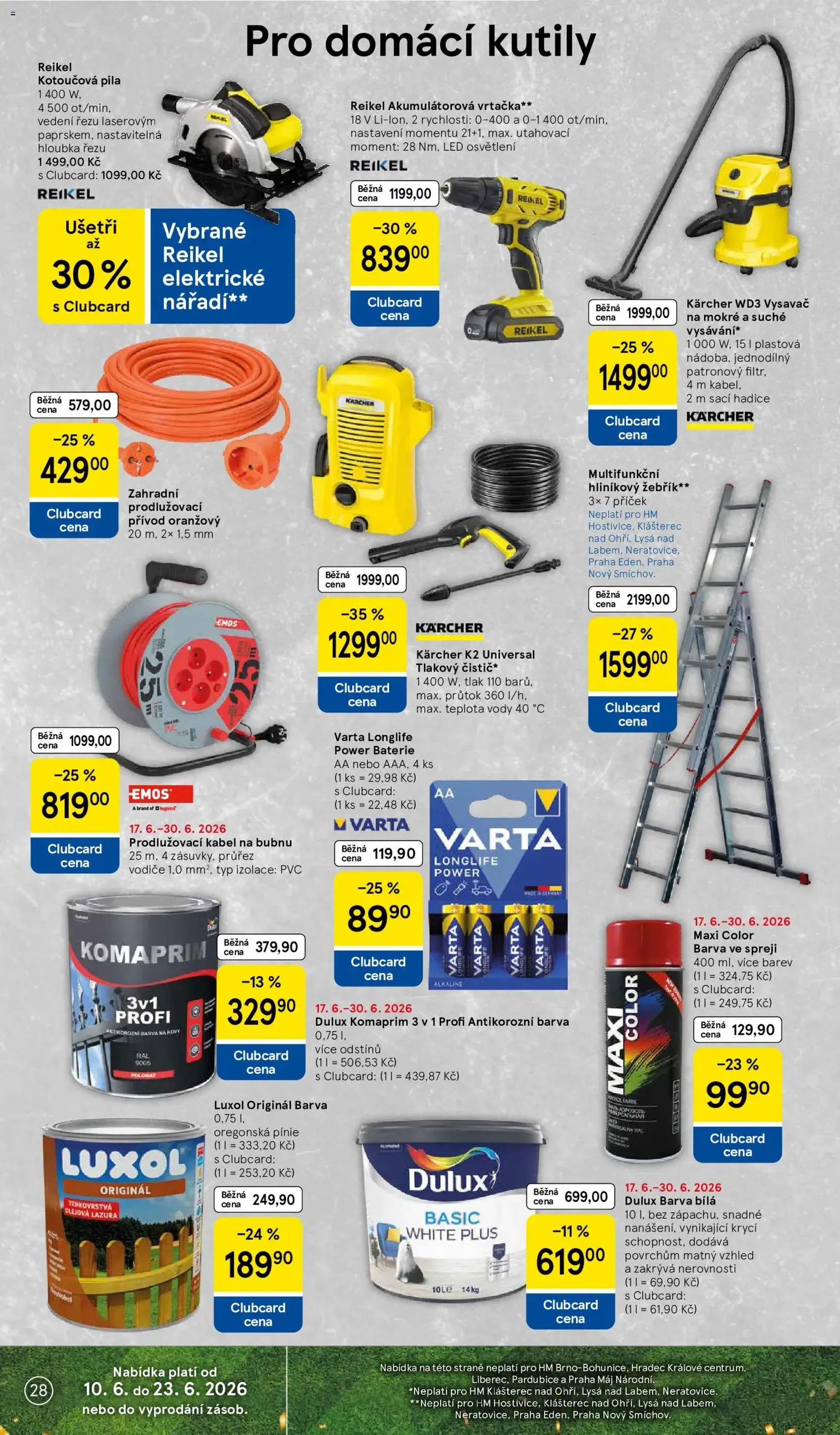 Tesco leták - Hypermarket - platný leták od 17.06.2026 strana 28 z 33