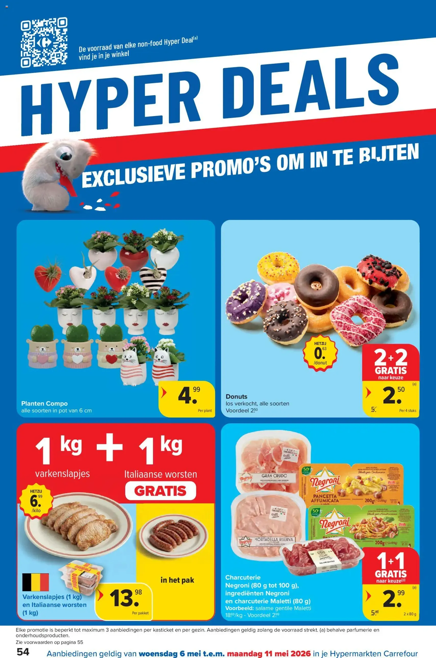 Carrefour folder week 19 - geldige folder vanaf 06/05/2026 pagina 54 van 57