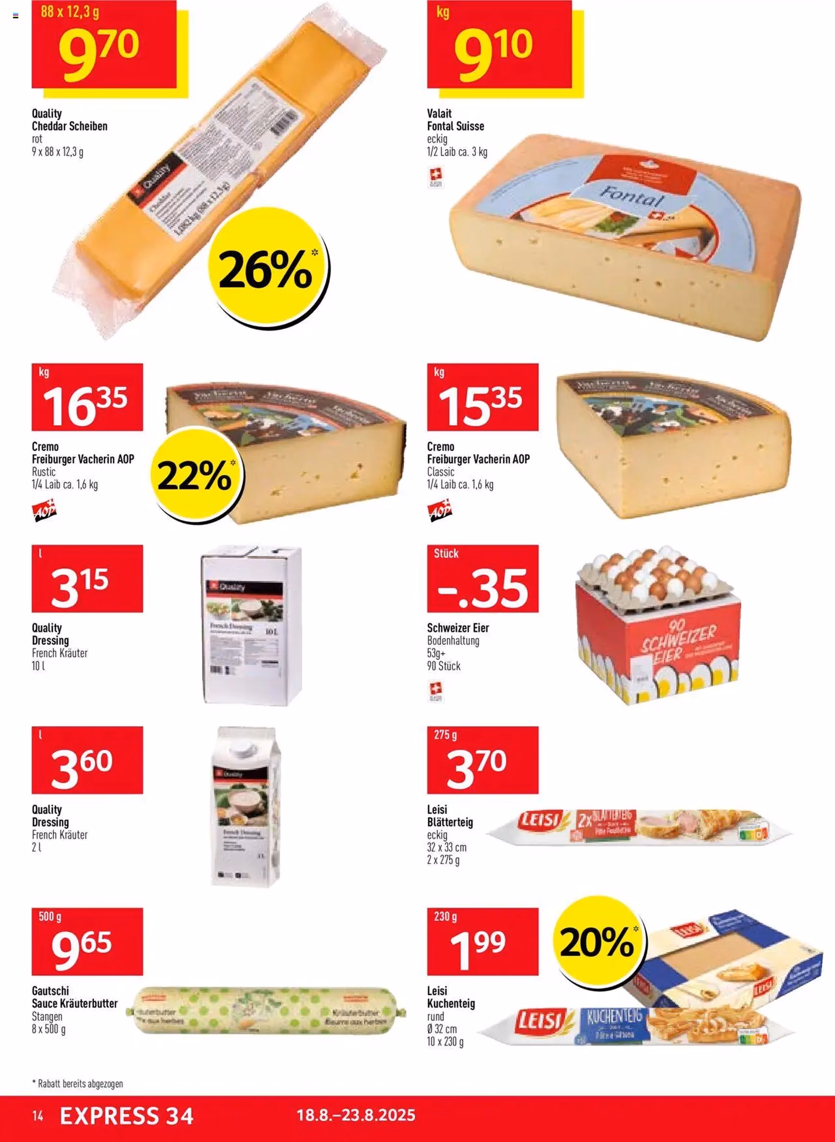 Prodega Aktionen - Gültiger Prospekt ab 18.08.2025, Seite 14 von insgesamt 40 Prodega Aktionen - Gültiger Prospekt ab 18.08.2025, Seite 14 von insgesamt 40