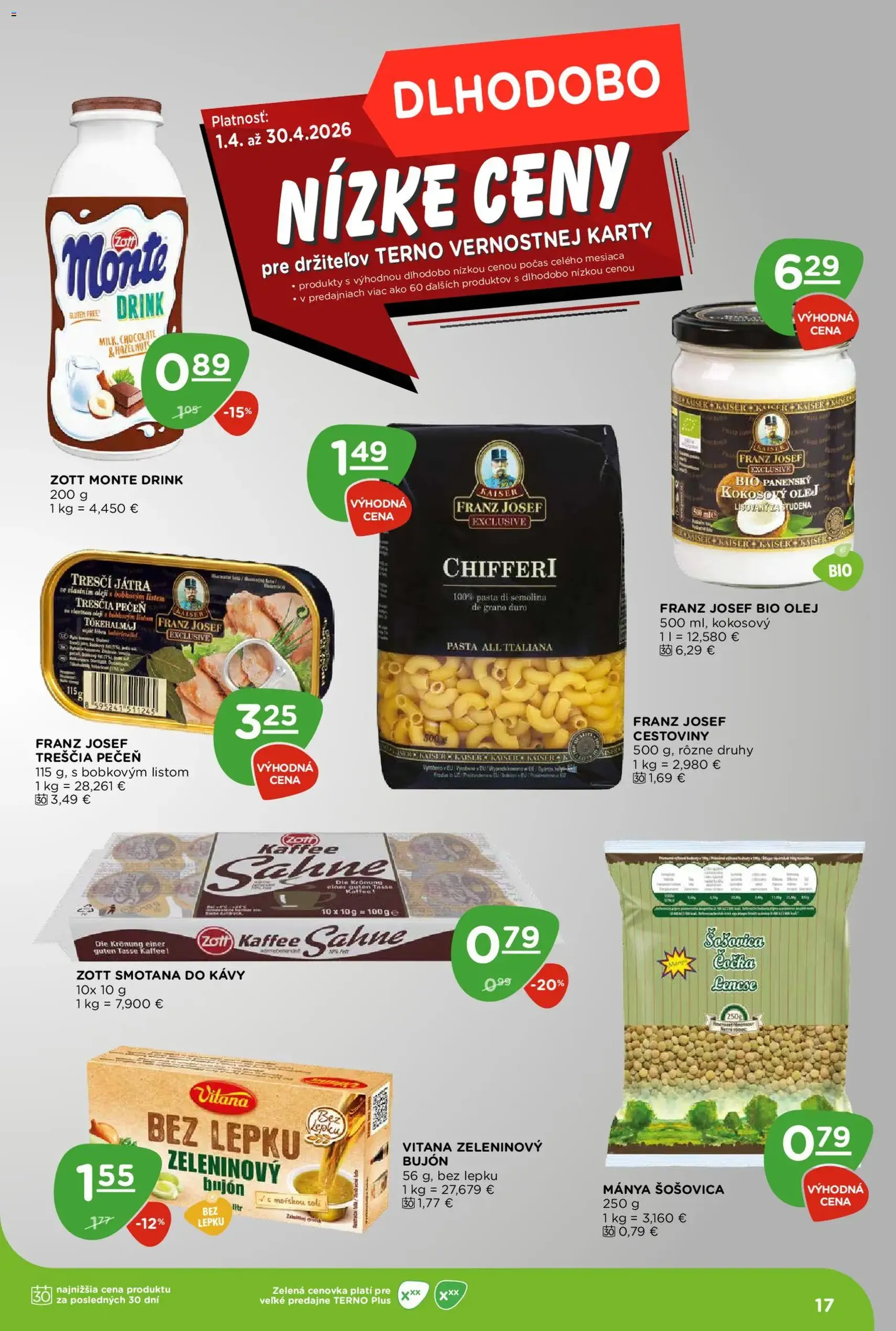 Terno leták - platný leták od 23.04.2026 strana 17 z 20