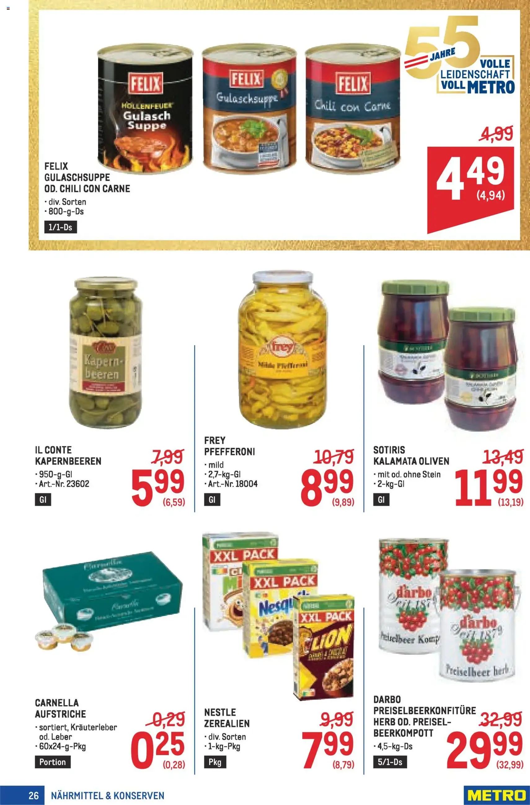 Metro angebote Profi - Gültiger Prospekt ab 05.03.2026, Seite 26 von insgesamt 72
