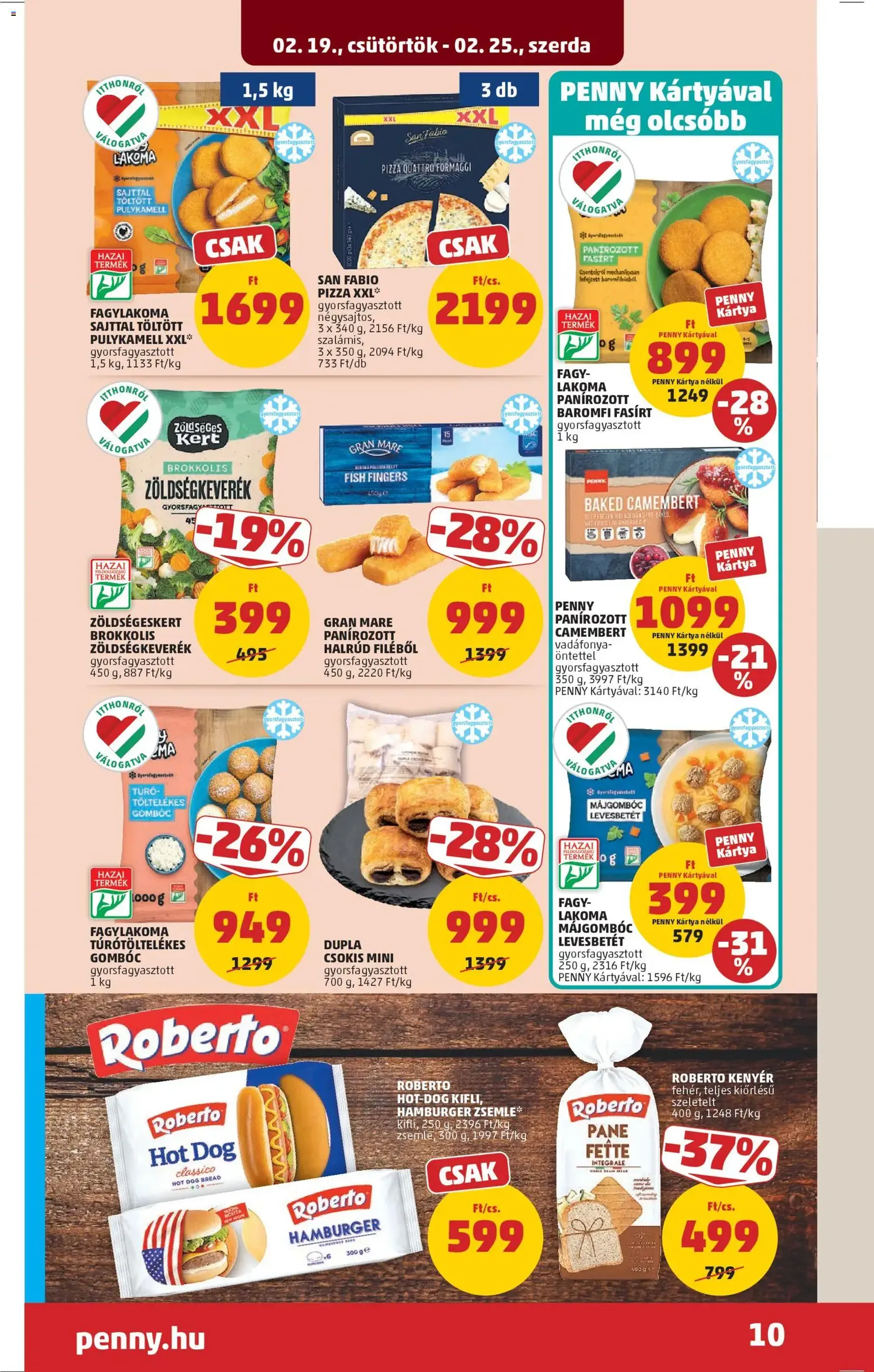 PENNY Akciós újság - 2026.02.19. érvényes szórólap 14 oldal 38 oldalból
