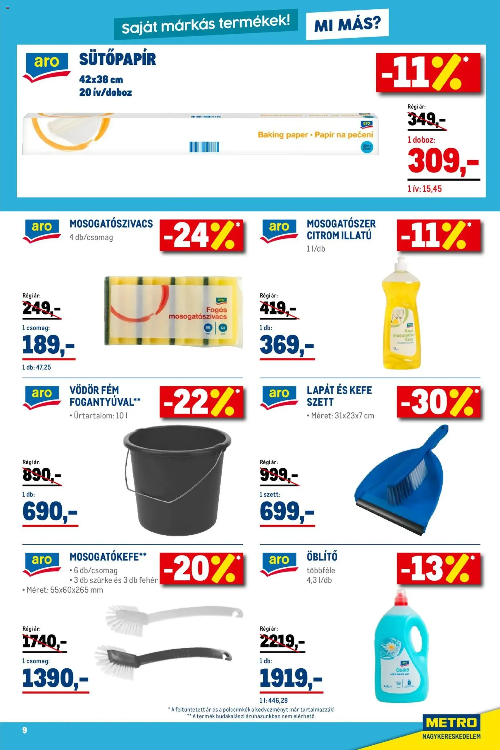Metro - Élelmiszer és Szezonális katalógus 2026/02 - 2026.02.01. érvényes szórólap 9 oldal 41 oldalból