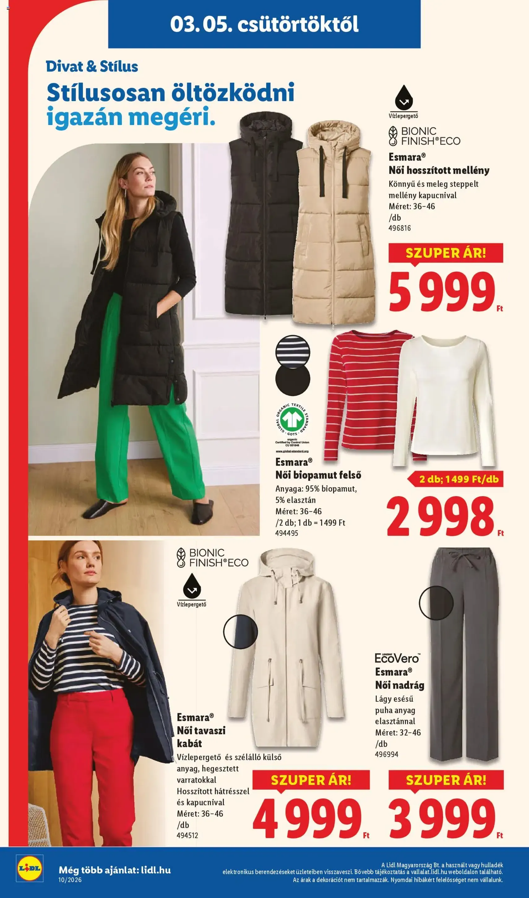 Lidl akciós újság - 2026.03.05. érvényes szórólap 32 oldal 64 oldalból