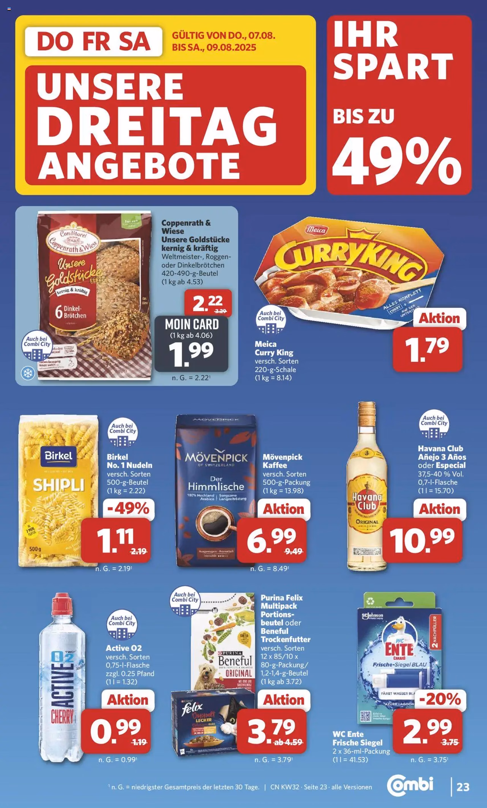 Combi Prospekt - Gültiger Prospekt ab 03.08.2025, Seite 28 von insgesamt 35 Combi Prospekt - Gültiger Prospekt ab 03.08.2025, Seite 28 von insgesamt 35