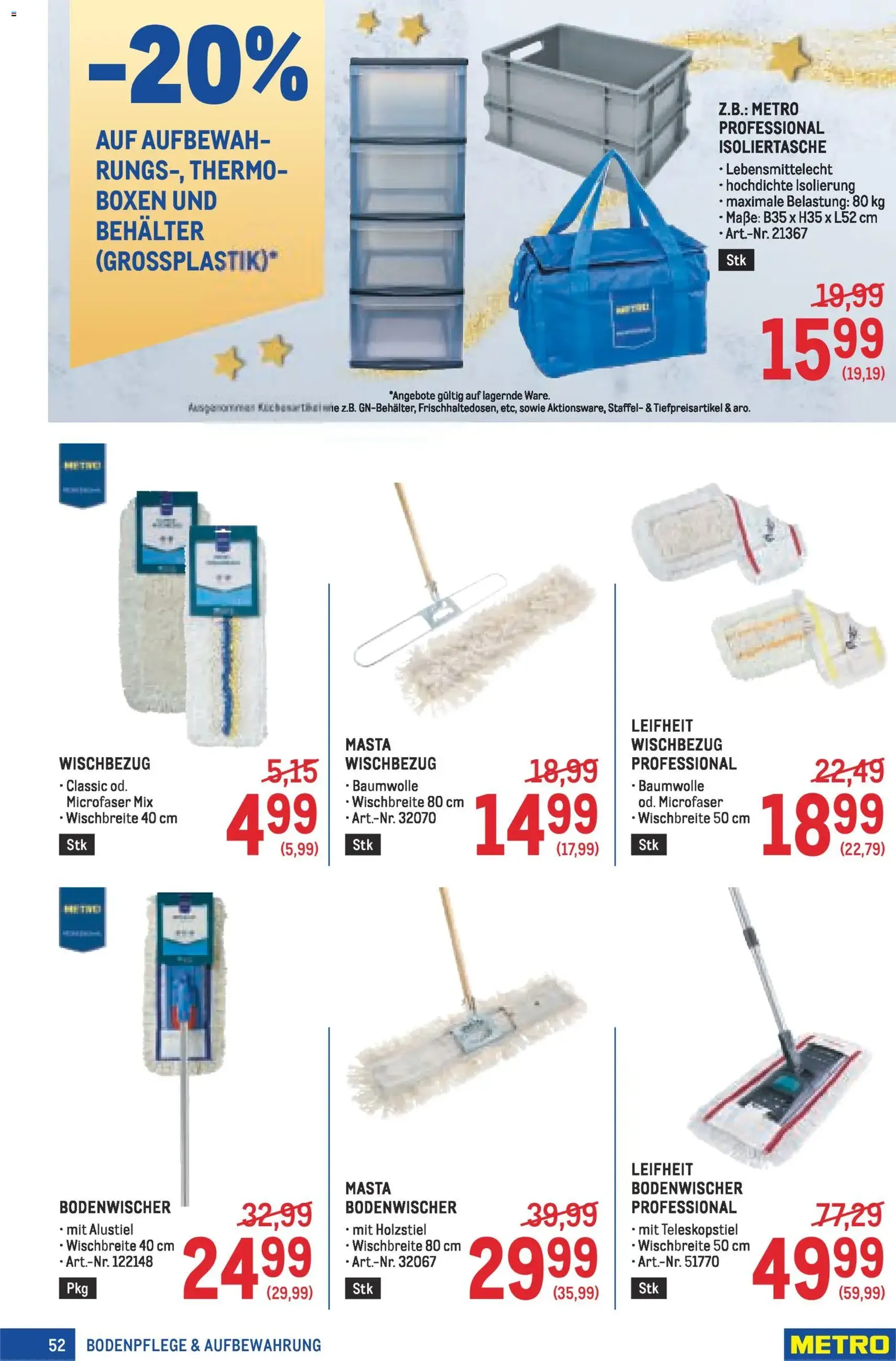 Metro angebote Profi - Gültiger Prospekt ab 13.11.2025, Seite 52 von insgesamt 64