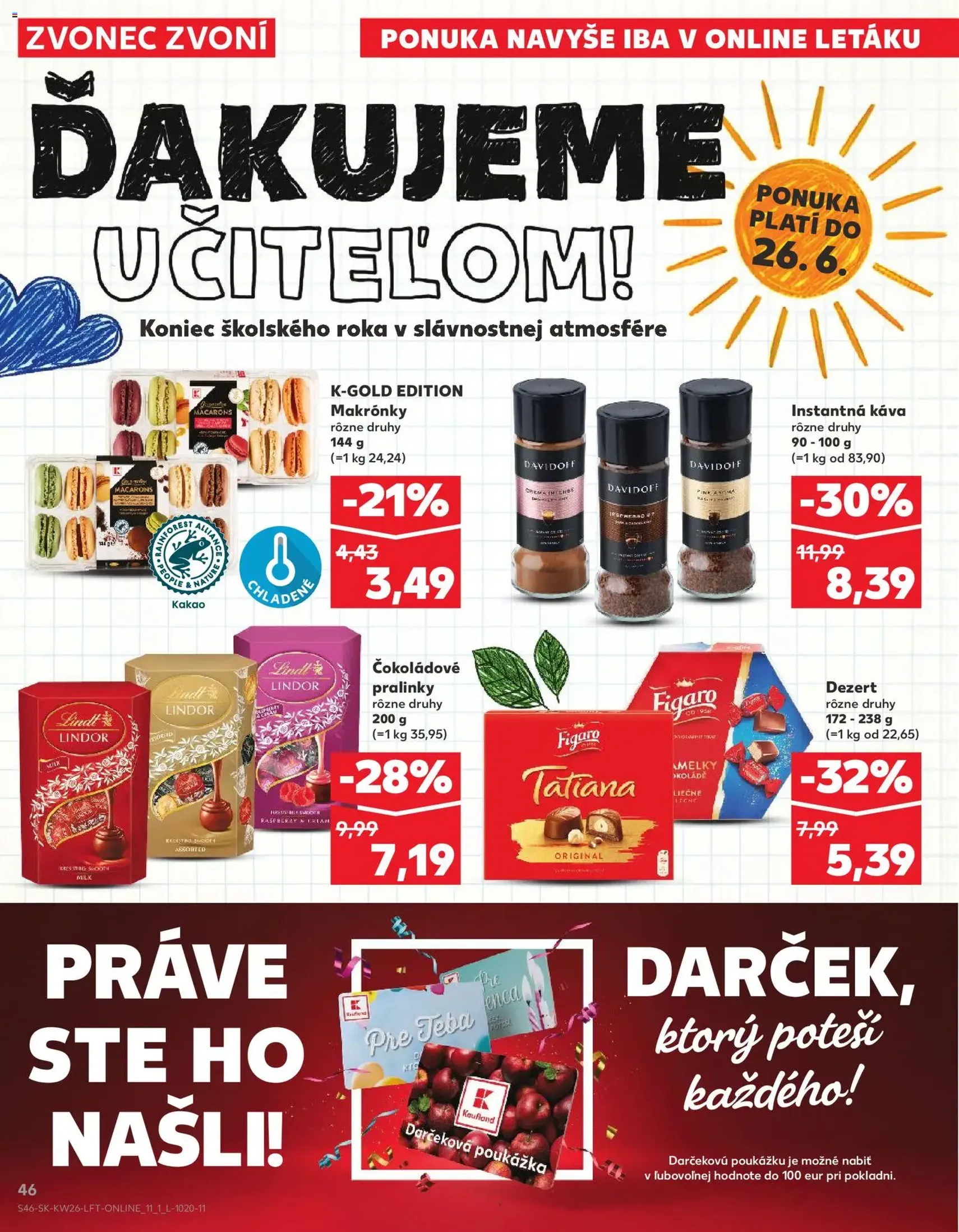 Kaufland SK akciós újság - 2026.06.25. érvényes szórólap 46 oldal 84 oldalból