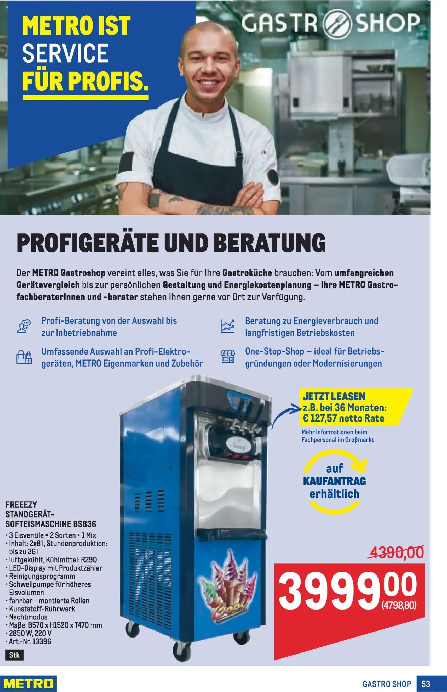 Metro angebote Profi - Gültiger Prospekt ab 19.02.2026, Seite 53 von insgesamt 64