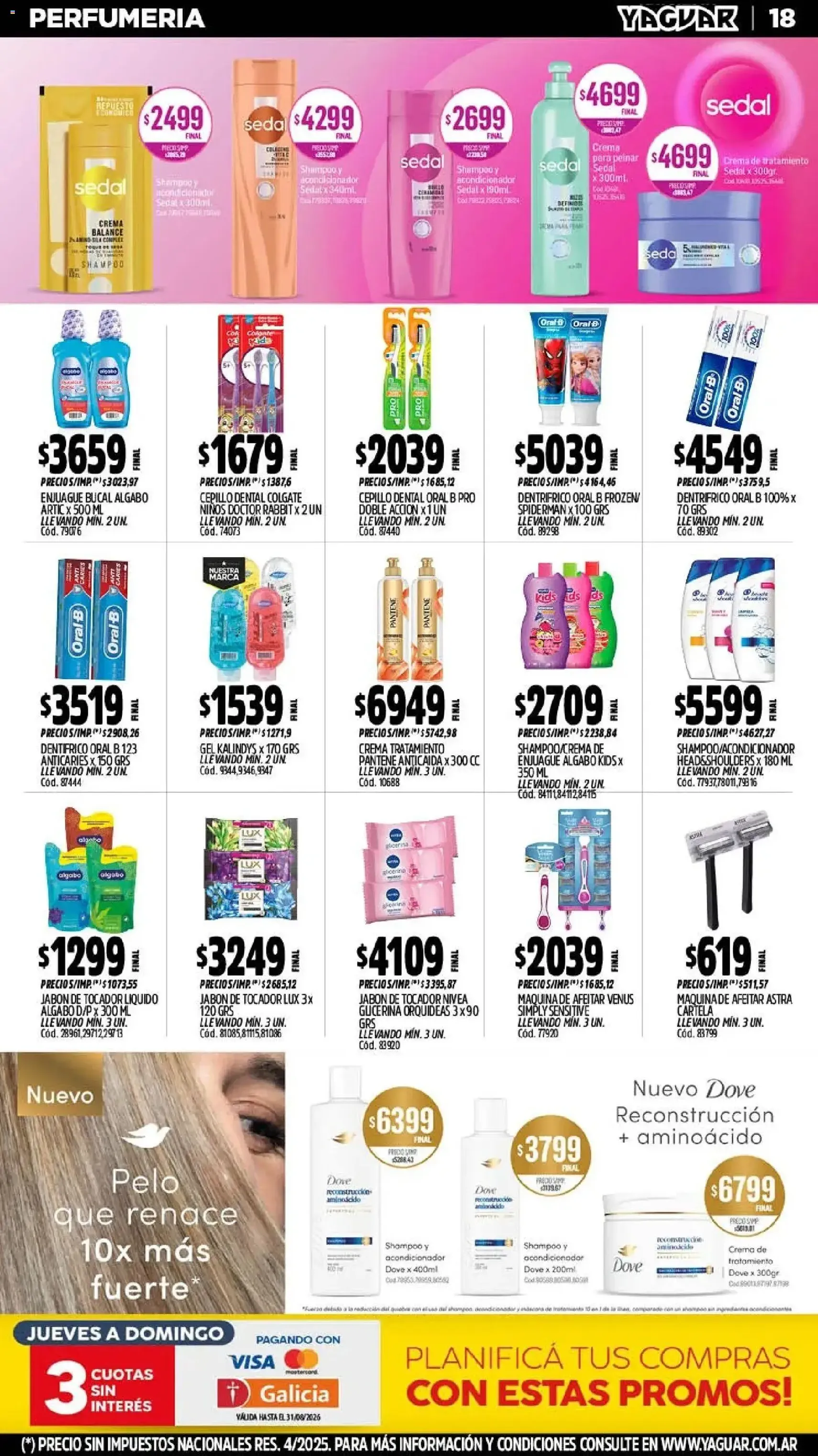 Yaguar catálogo - folleto válido desde 03/08/2026 página 19 de 22