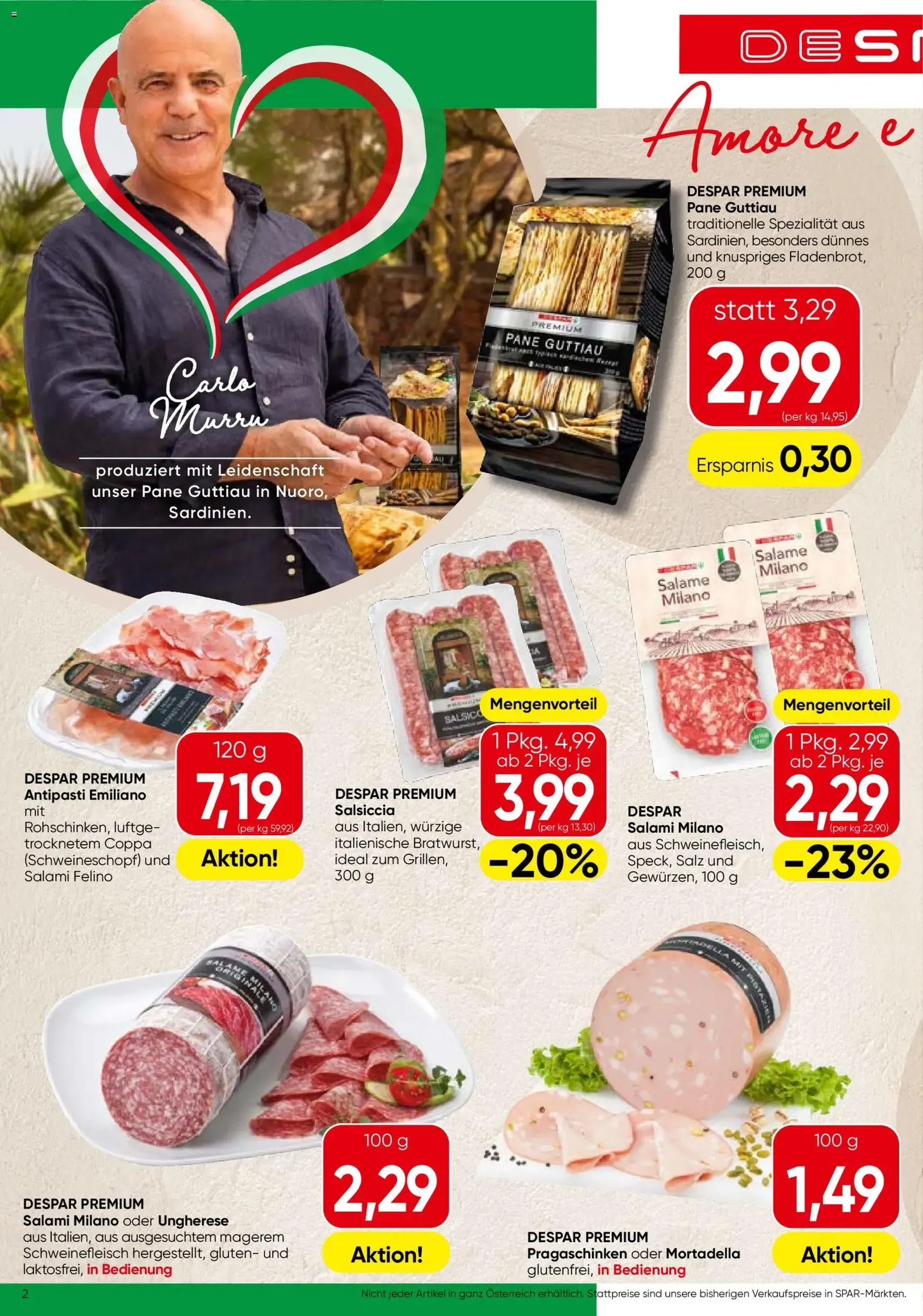 Spar - Flugblatt - Gültiger Prospekt ab 10.09.2026, Seite 2 von insgesamt 24