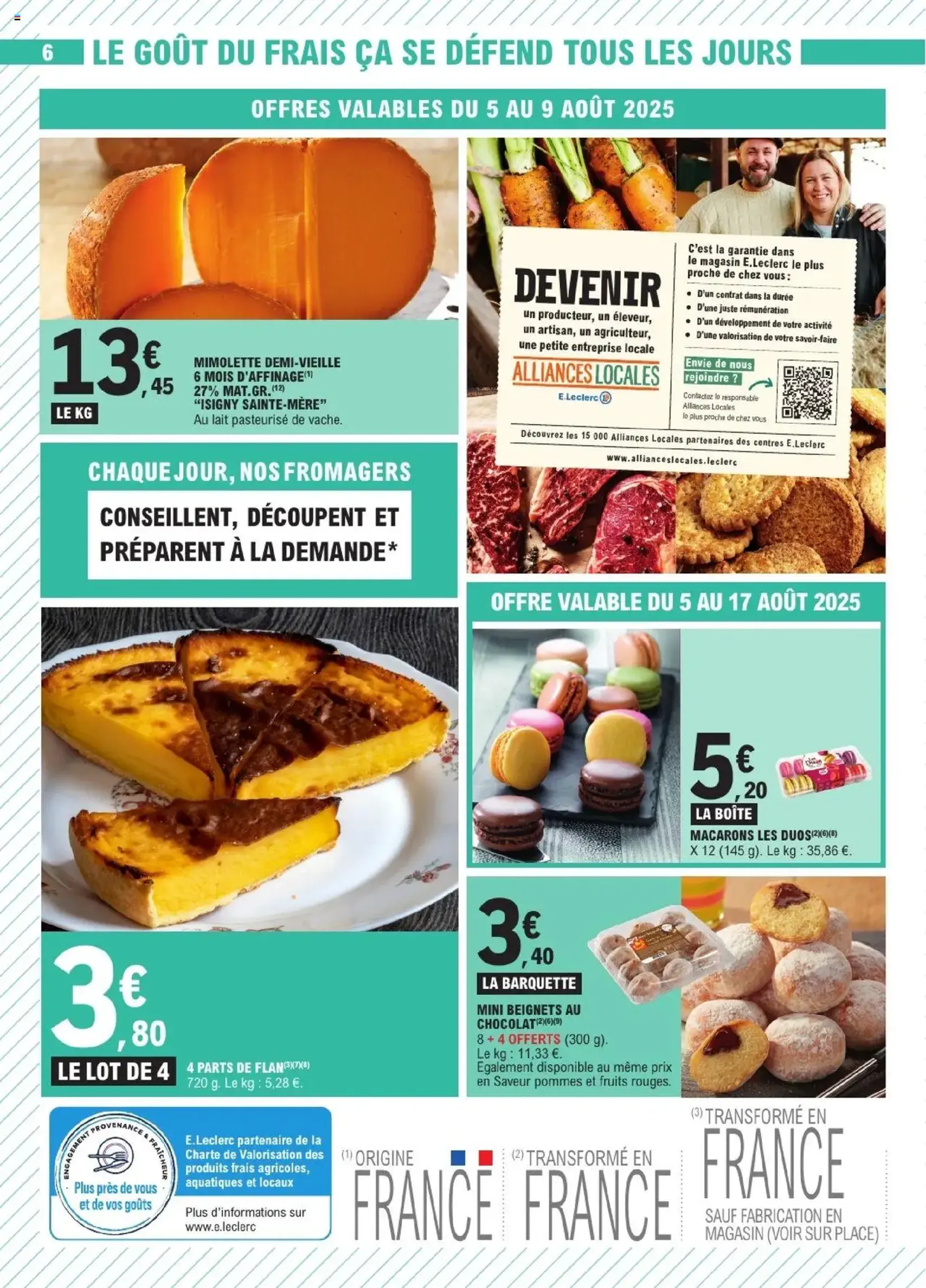 E.Leclerc catalogue semaine 32 - brochure valable à partir du 05/08/2025, page 6 sur 20 E.Leclerc catalogue semaine 32 - brochure valable à partir du 05/08/2025, page 6 sur 20