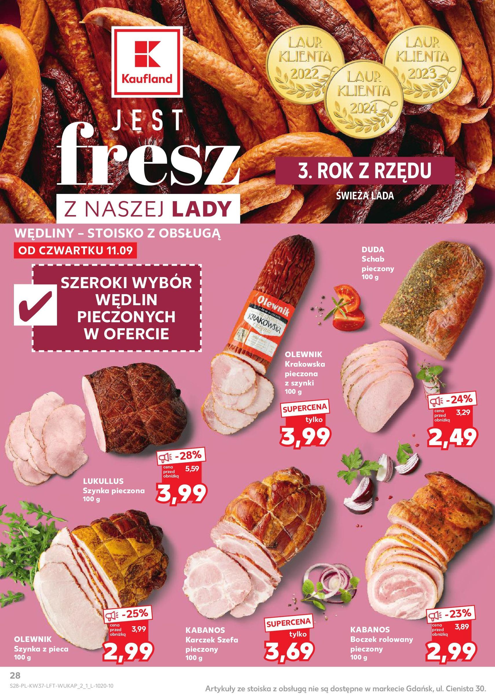 Kaufland gazetka - ważny gazetka od 11.09.2025 strona 28 z 61 Kaufland gazetka - ważny gazetka od 11.09.2025 strona 28 z 61
