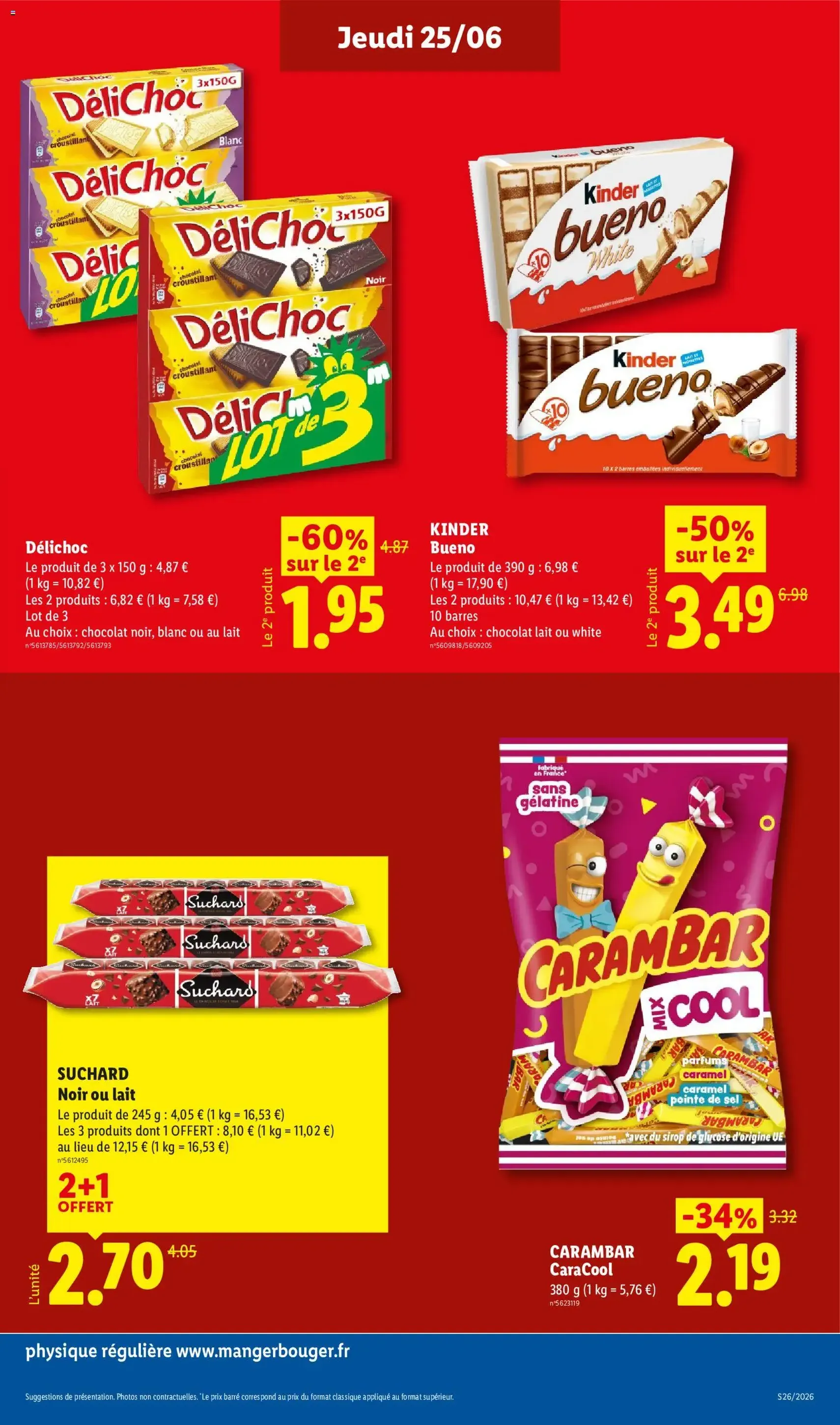 LIDL catalogue - brochure valable à partir du 25/06/2026, page 17 sur 72