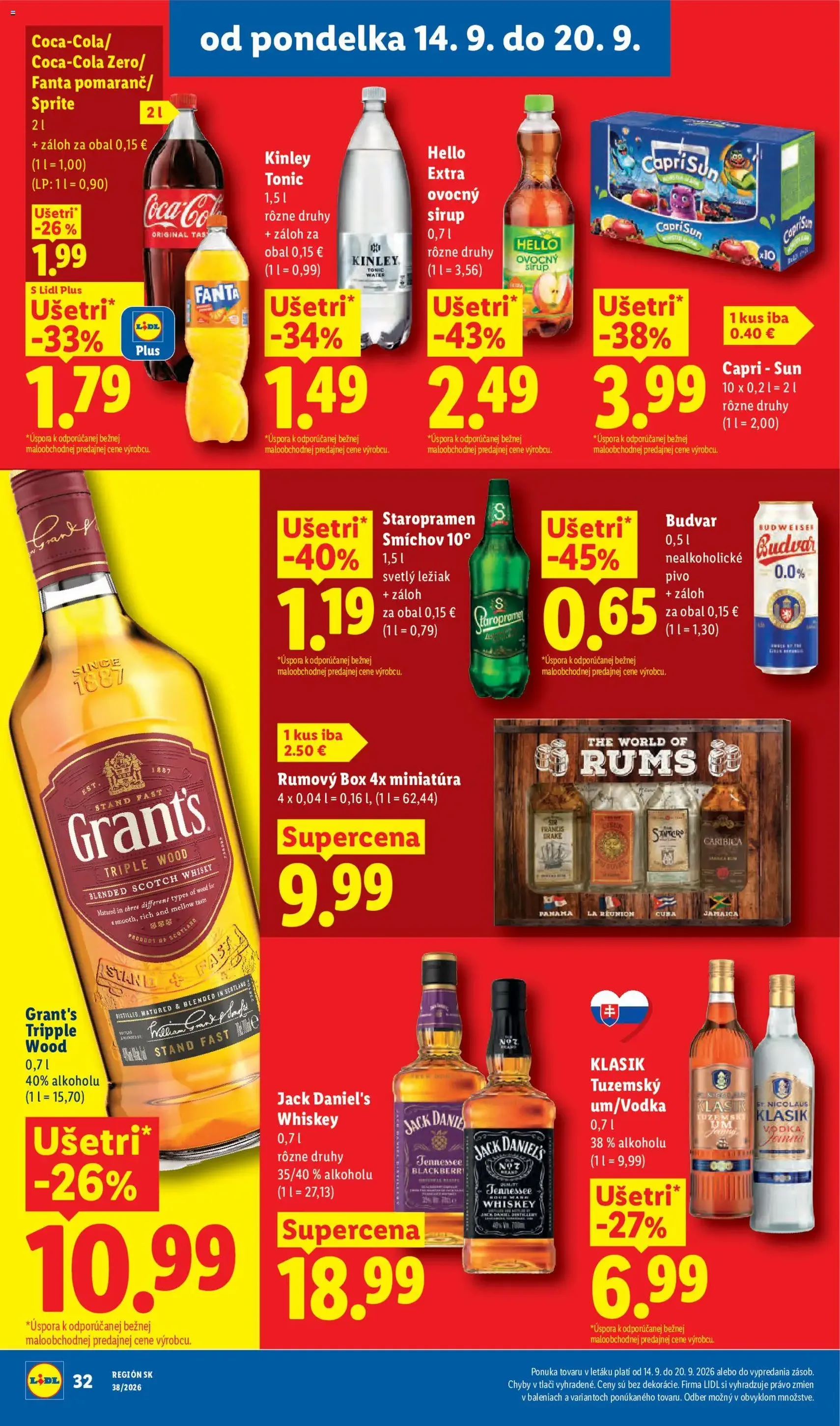 Lidl leták - platný leták od 14.09.2026 strana 44 z 105