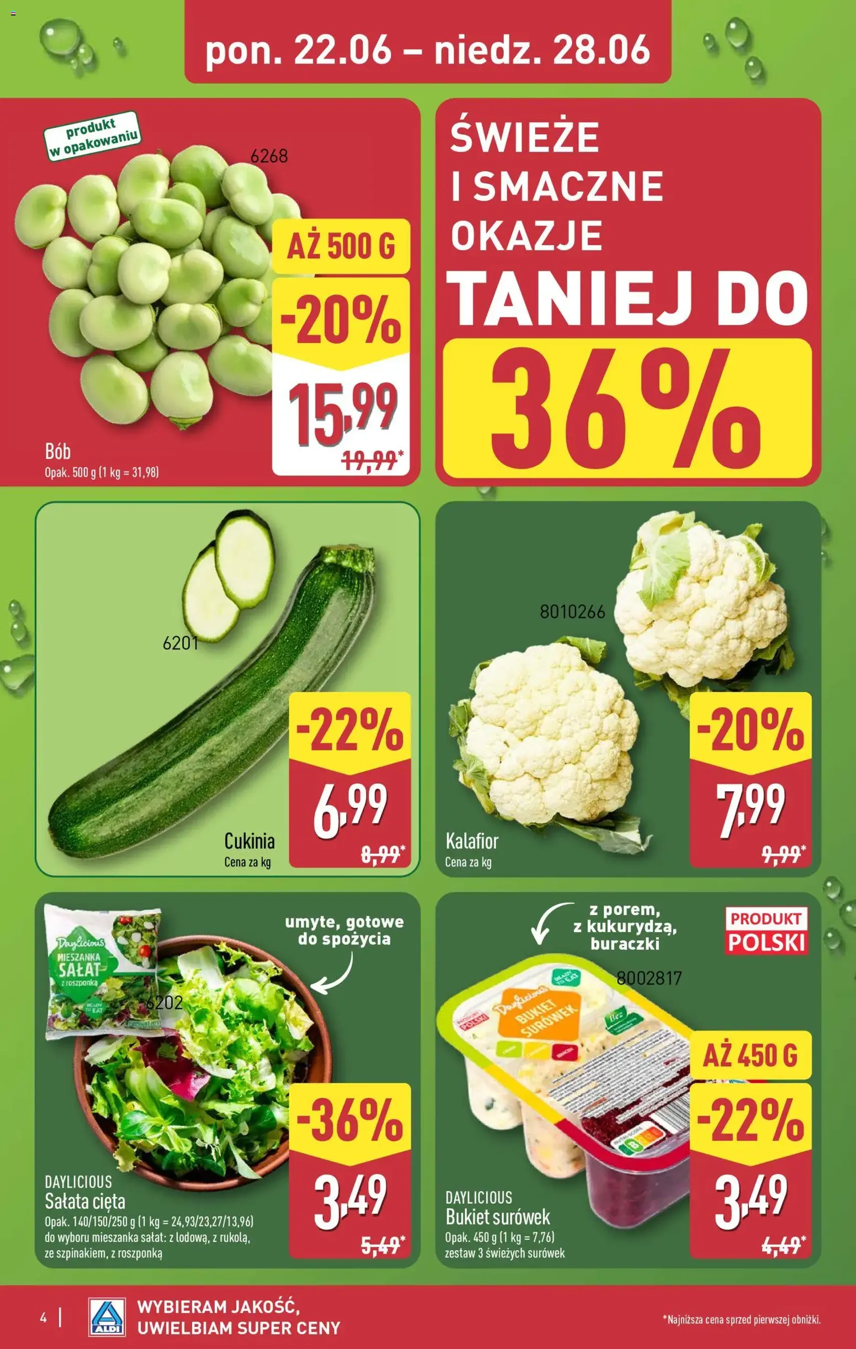 Aldi gazetka - ważny gazetka od 22.06.2026 strona 4 z 51