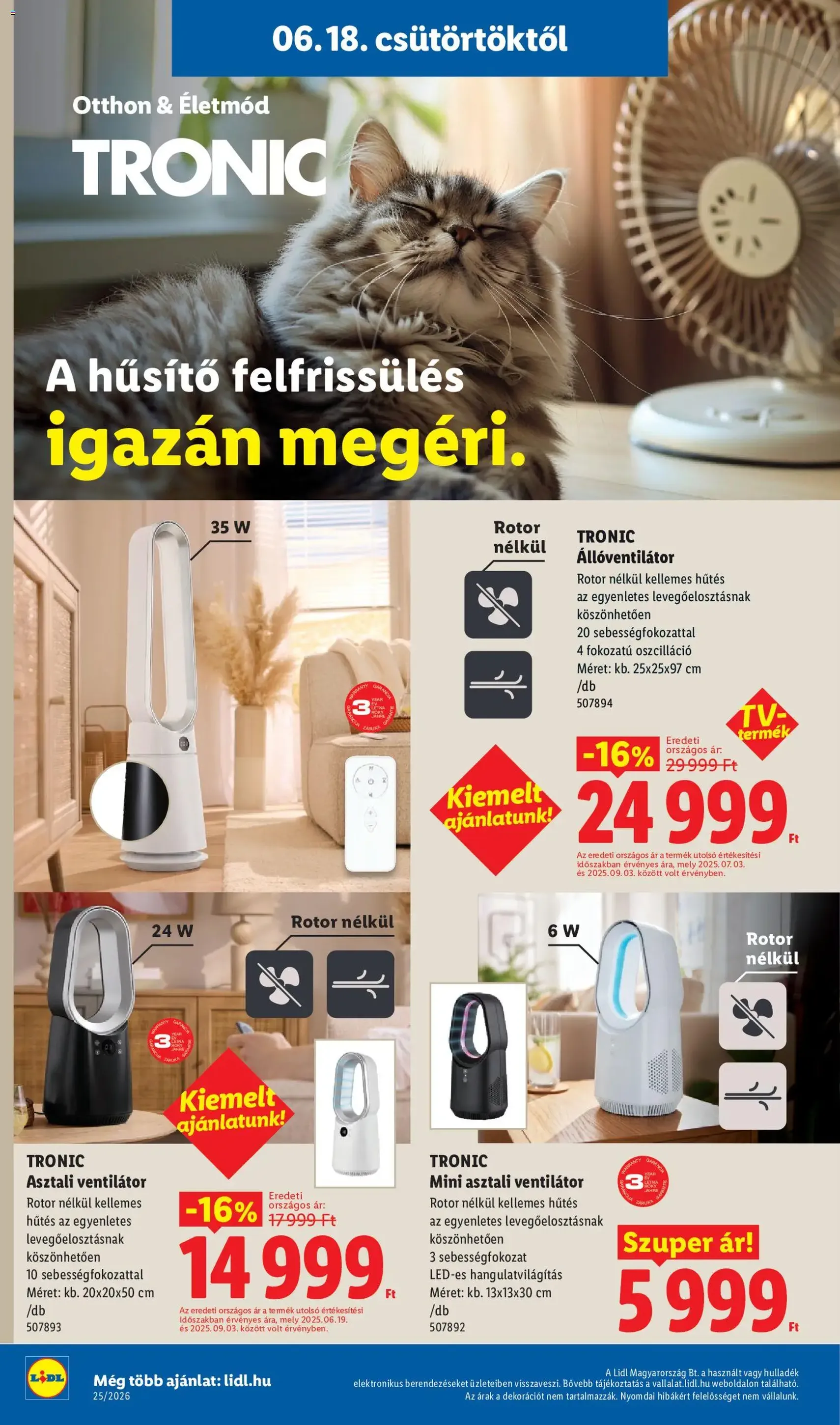 Lidl akciós újság - 2026.06.18. érvényes szórólap 32 oldal 78 oldalból