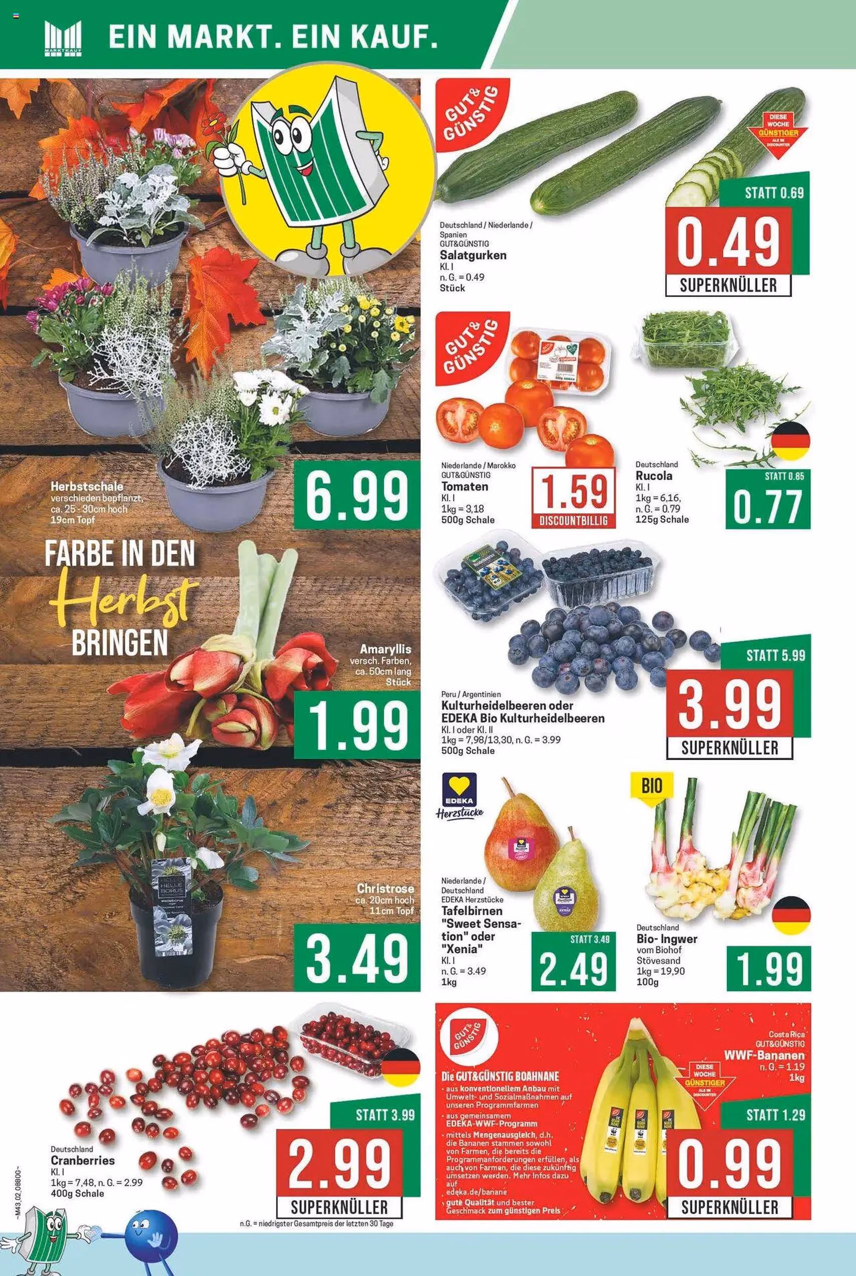 Marktkauf Prospekt - Gültiger Prospekt ab 20.10.2025, Seite 2 von insgesamt 32 Marktkauf Prospekt - Gültiger Prospekt ab 20.10.2025, Seite 2 von insgesamt 32