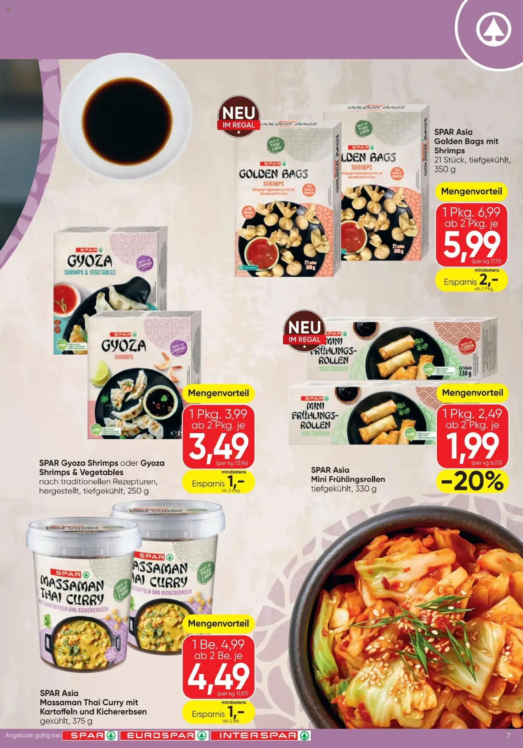 Spar - Flugblatt - Gültiger Prospekt ab 21.05.2026, Seite 7 von insgesamt 24