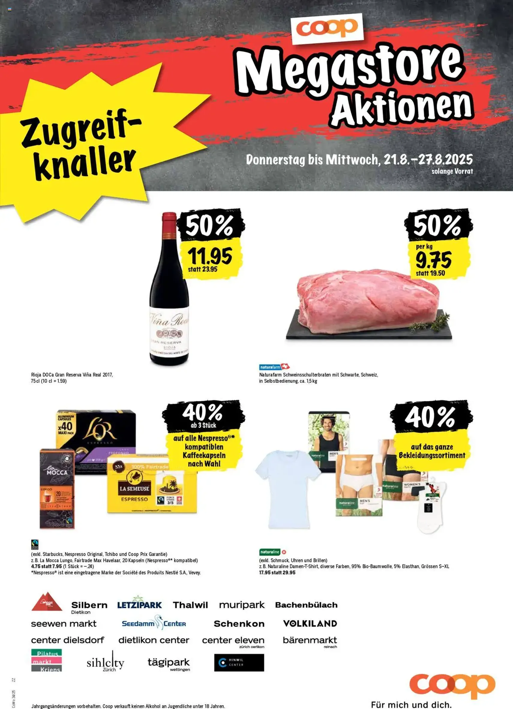 Coop Aktionen - Gültiger Prospekt ab 21.08.2025, Seite 21 von insgesamt 24
