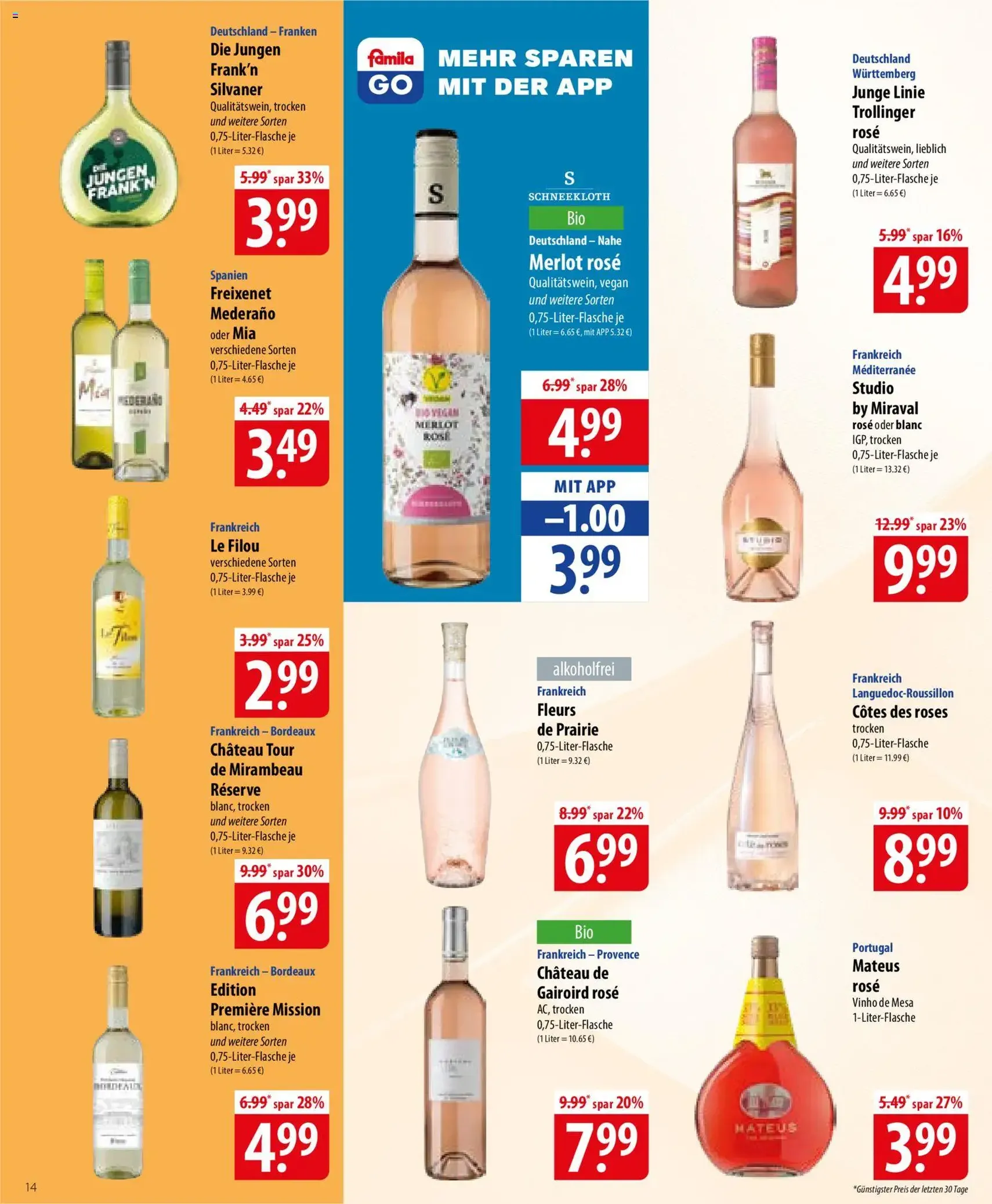 Famila Prospekt - Gültiger Prospekt ab 18.05.2026, Seite 14 von insgesamt 24