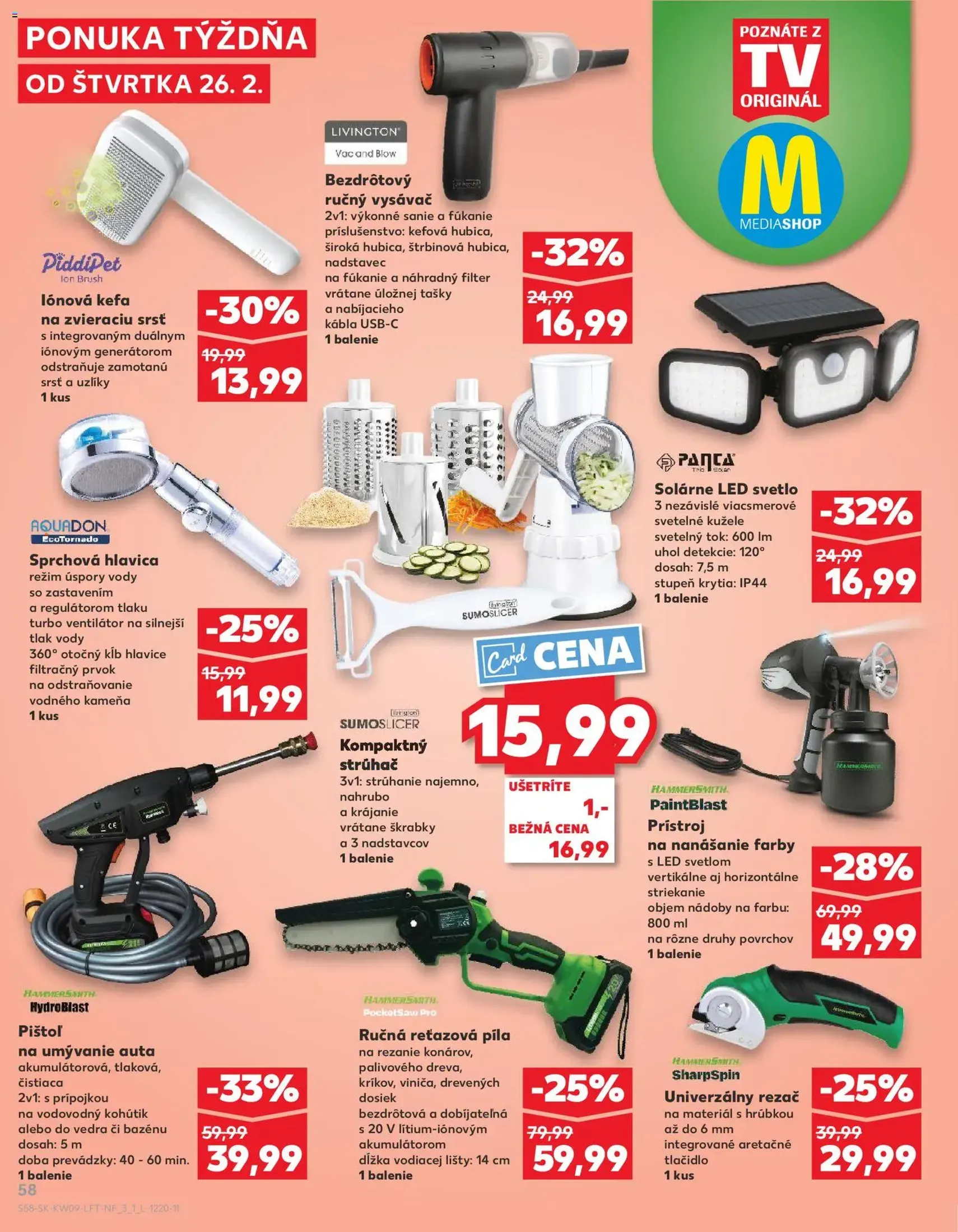 Kaufland leták - platný leták od 26.02.2026 strana 58 z 72